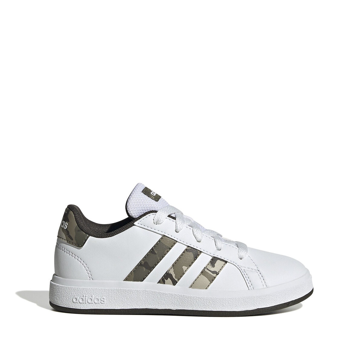 Adidas blanche shop et or