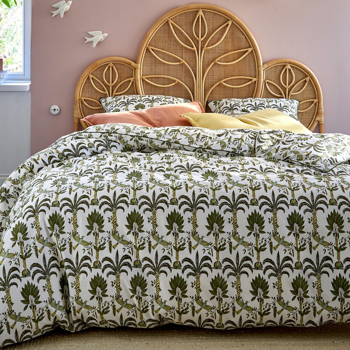 Housse de couette en satin de coton, Nefeli