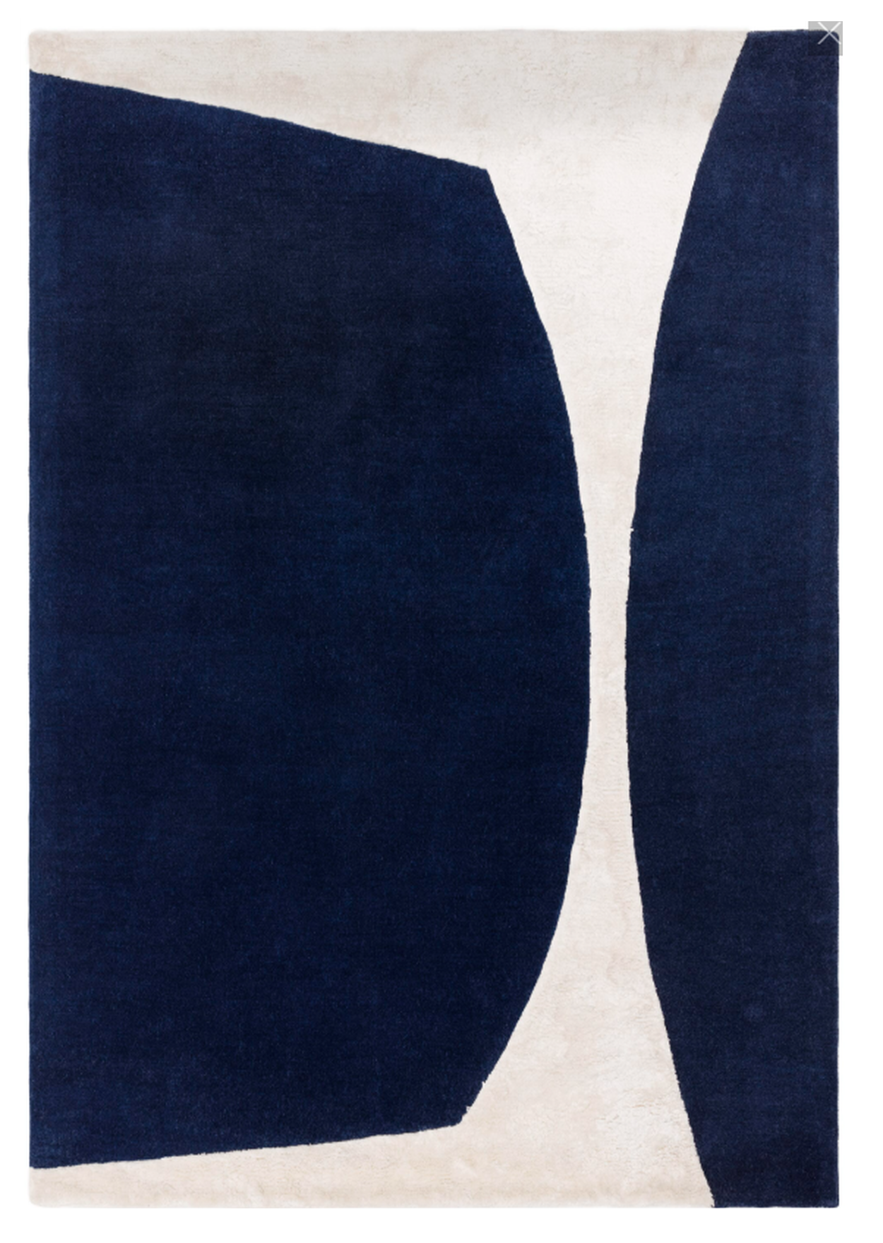 Tapis moderne tufté main en laine SAPHIR, NOVATREND