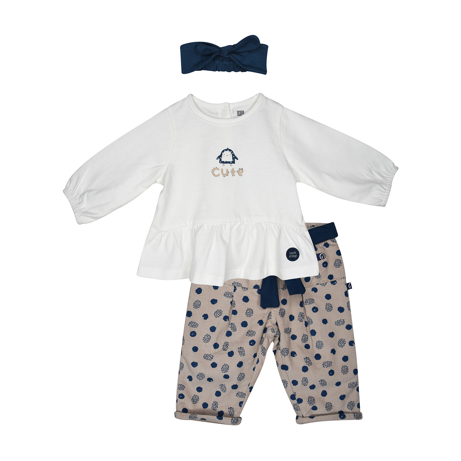 Tunic pantalon bandeau paula maille, SUCRE D'ORGE