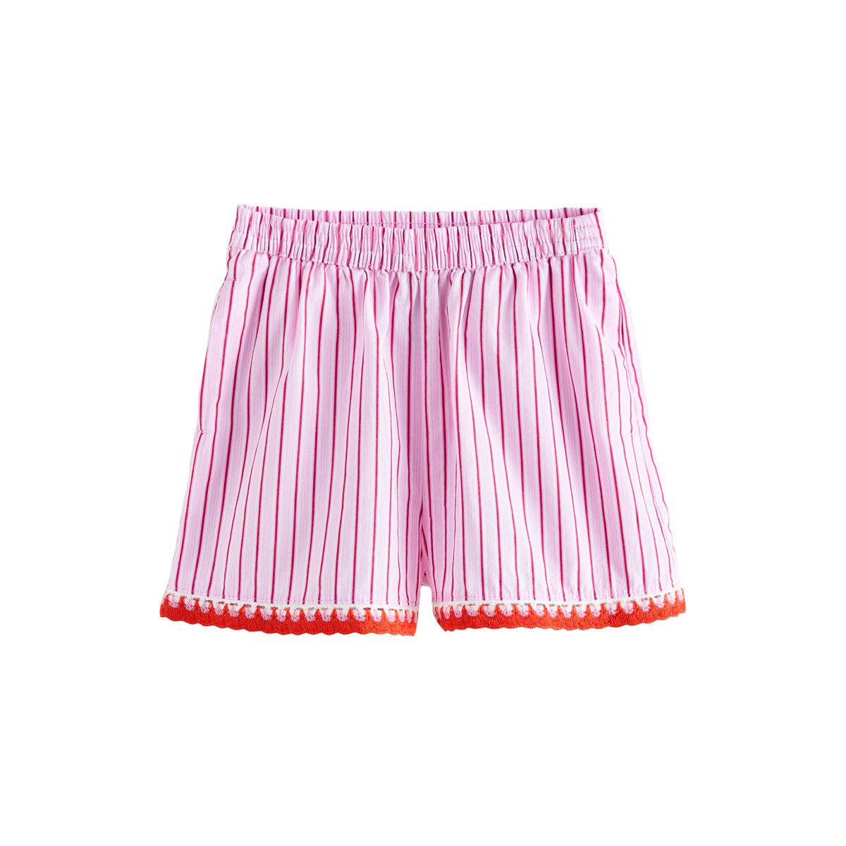 Short avec finitions au crochet, NEXT