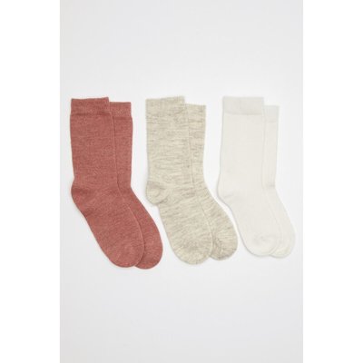 Pack of 3 Pairs of Plain Thermolactyl Socks DAMART