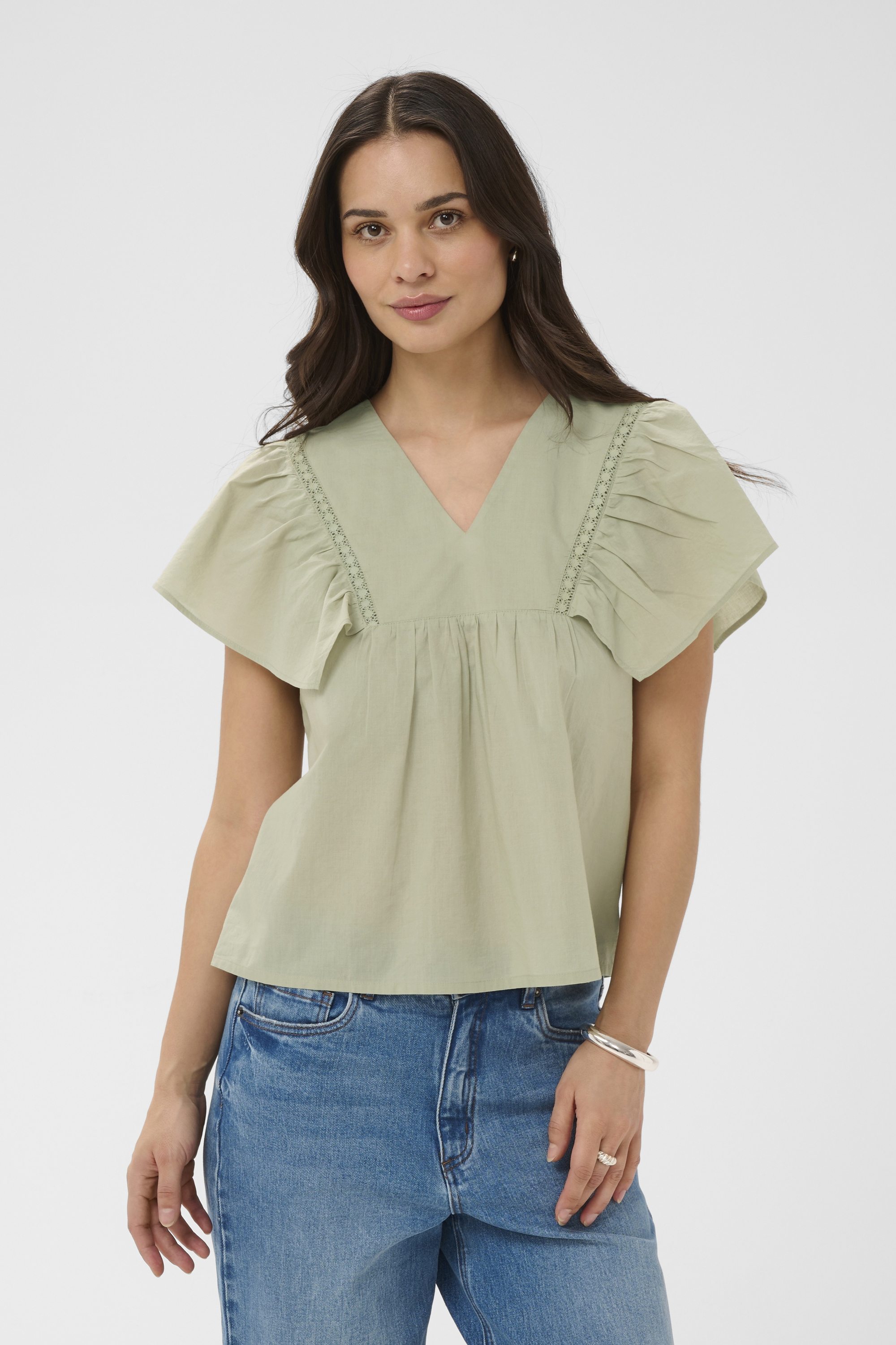Blouse à manches courtes, KAFFE