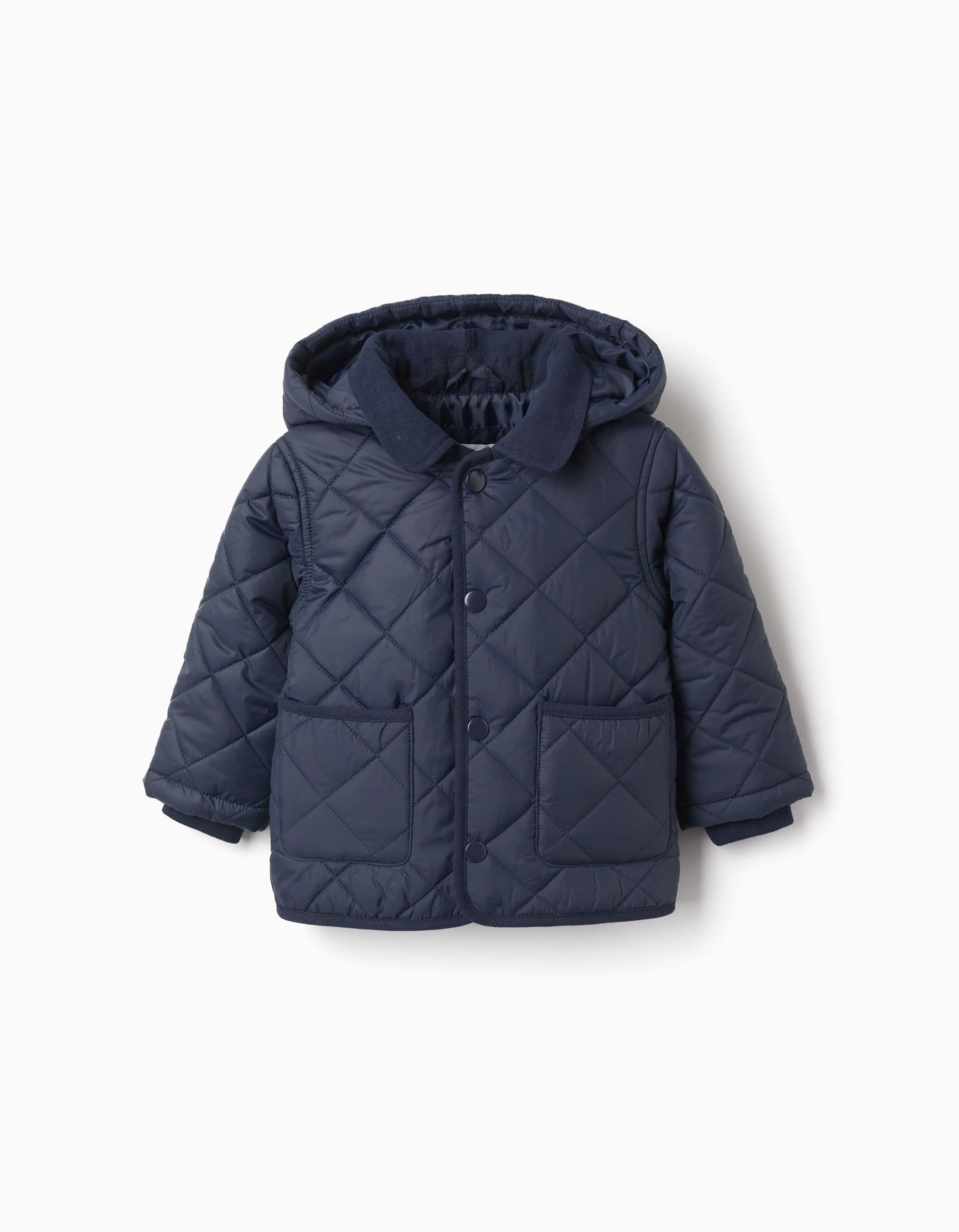 Veste matelassée avec capuche amovible, ZIPPY