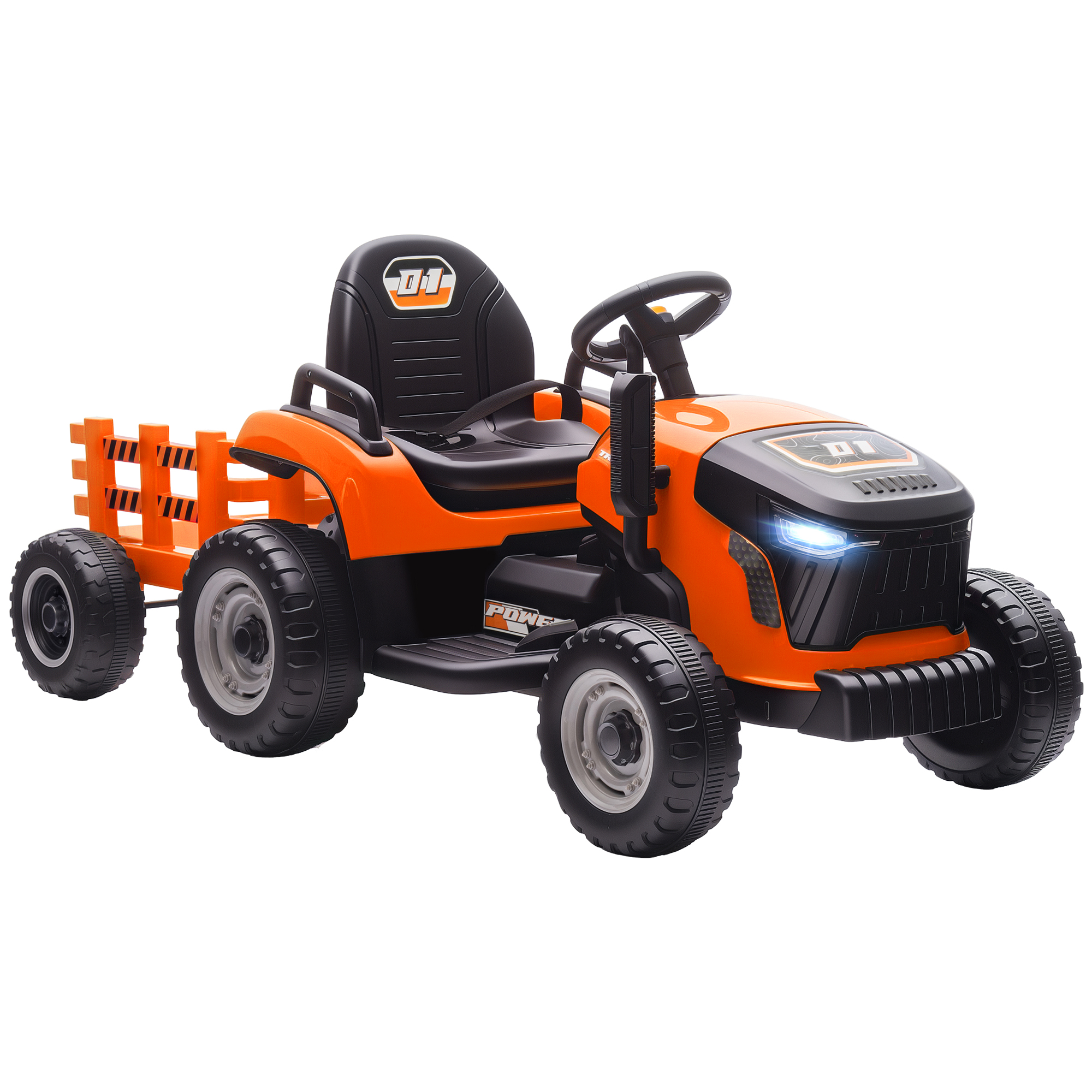 Voiture de chantier électrique à conducteur, AIYAPLAY