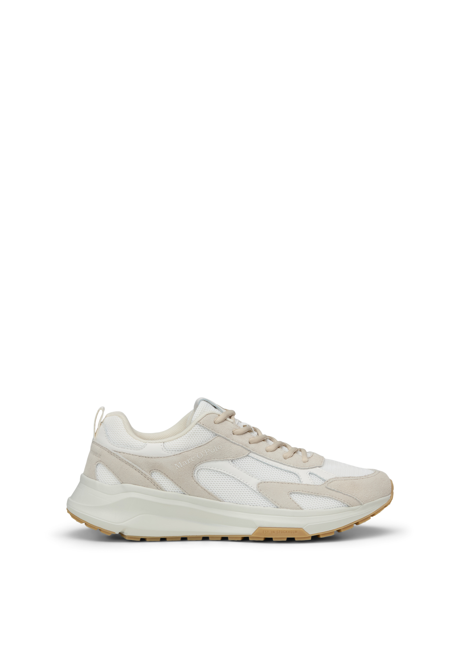 Sneaker modèle Louis en cuir de vache et mesh, MARC O'POLO