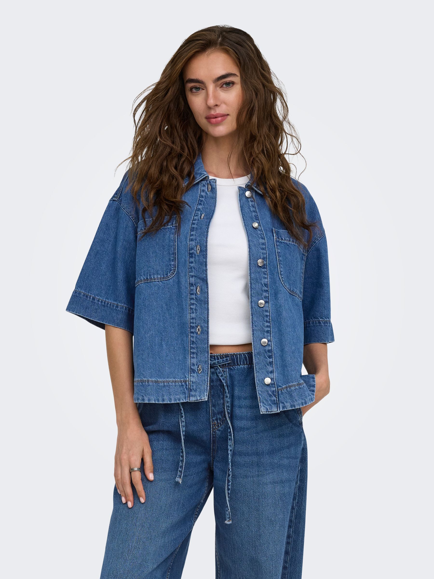 Chemise En Denim, ONLY