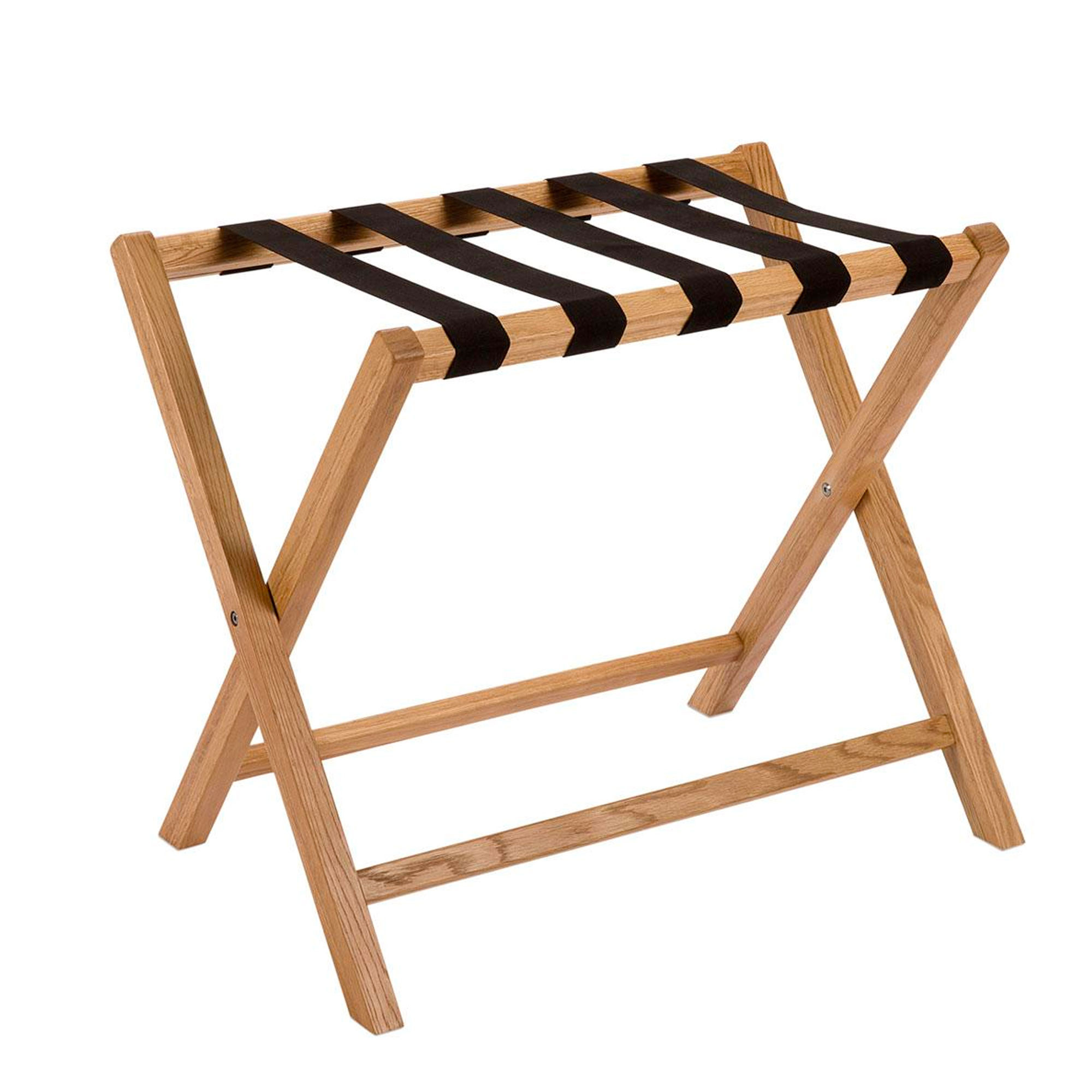 Porte-bagage en bois de chêne pliable 68X44X58CM, WADIGA