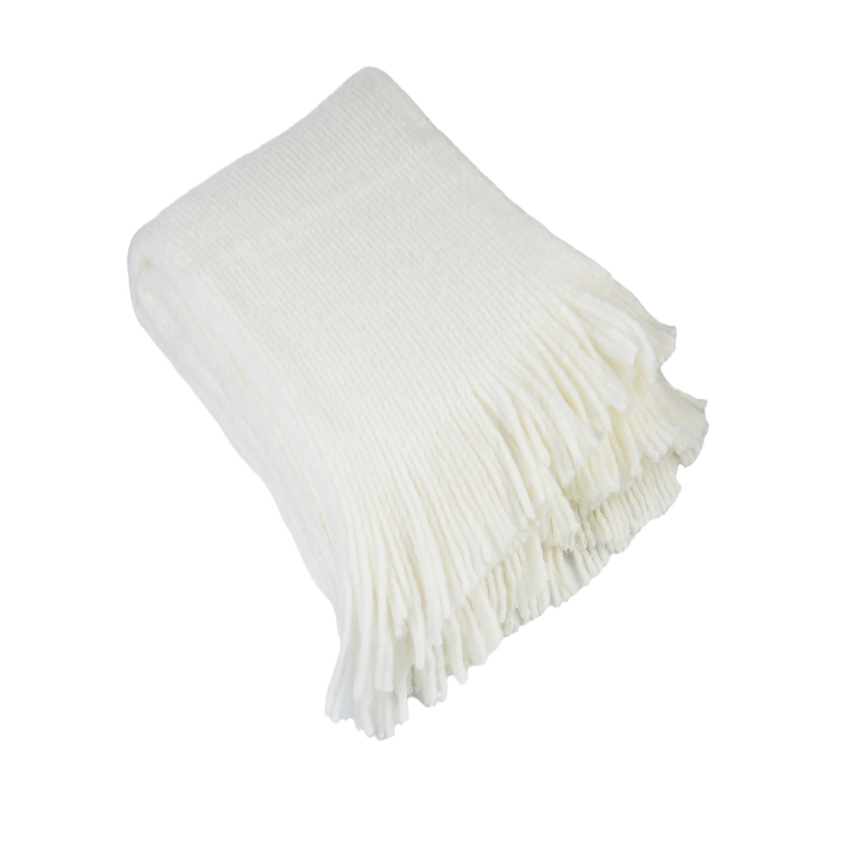 Plaid maille - Effet laine tricotée, LINDER