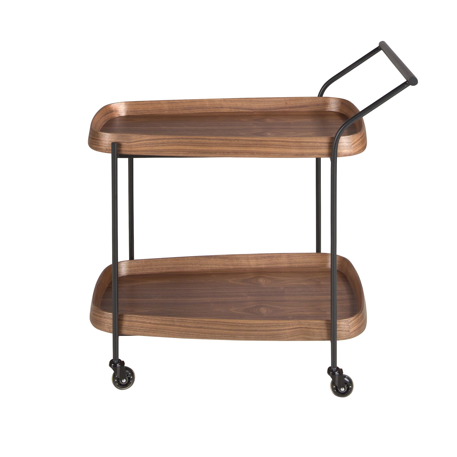 Desserte minibar en bois et acier, ANGEL CERDA