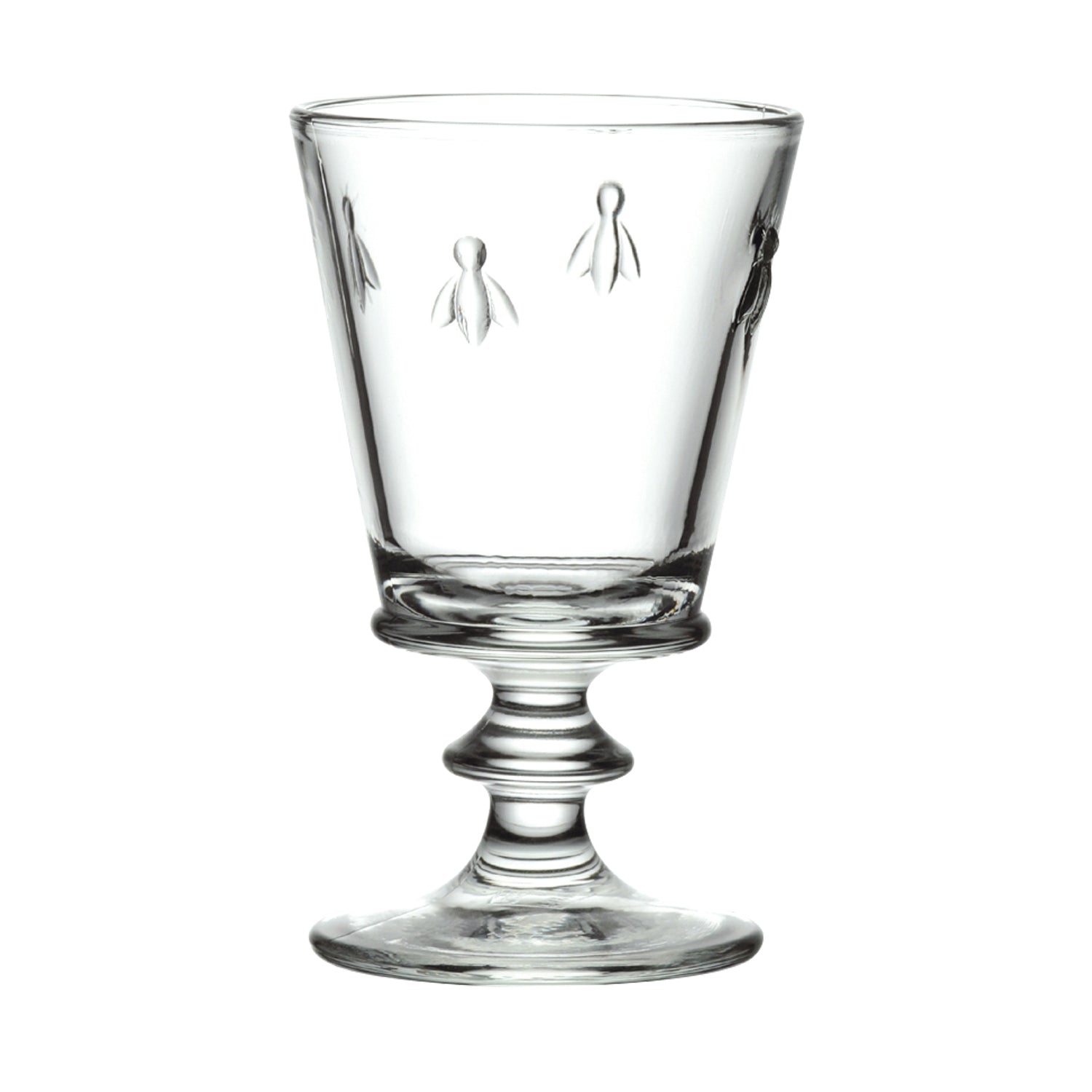 Lot de 6 grands verres à vin, ABEILLE, LA ROCHERE