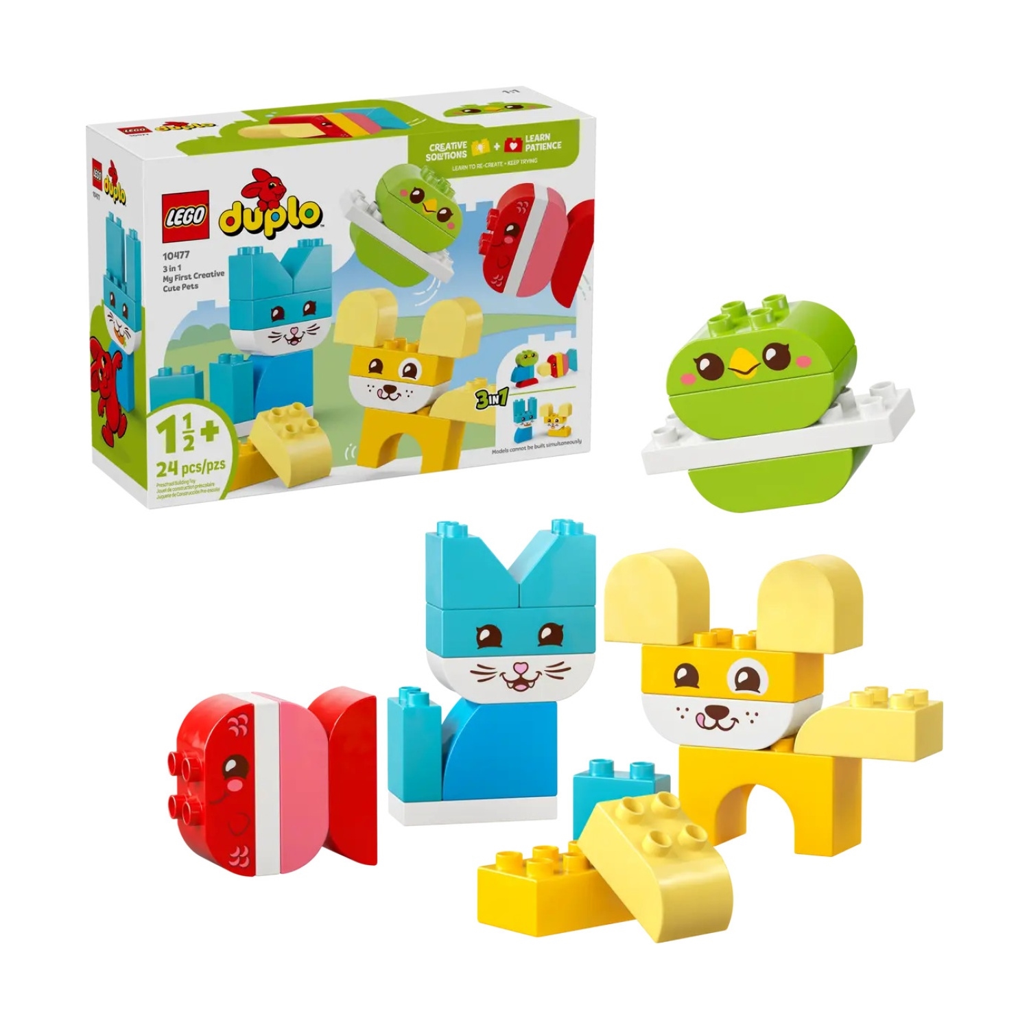 Duplo Les jolis animaux créatifs 3-en-1, LEGO