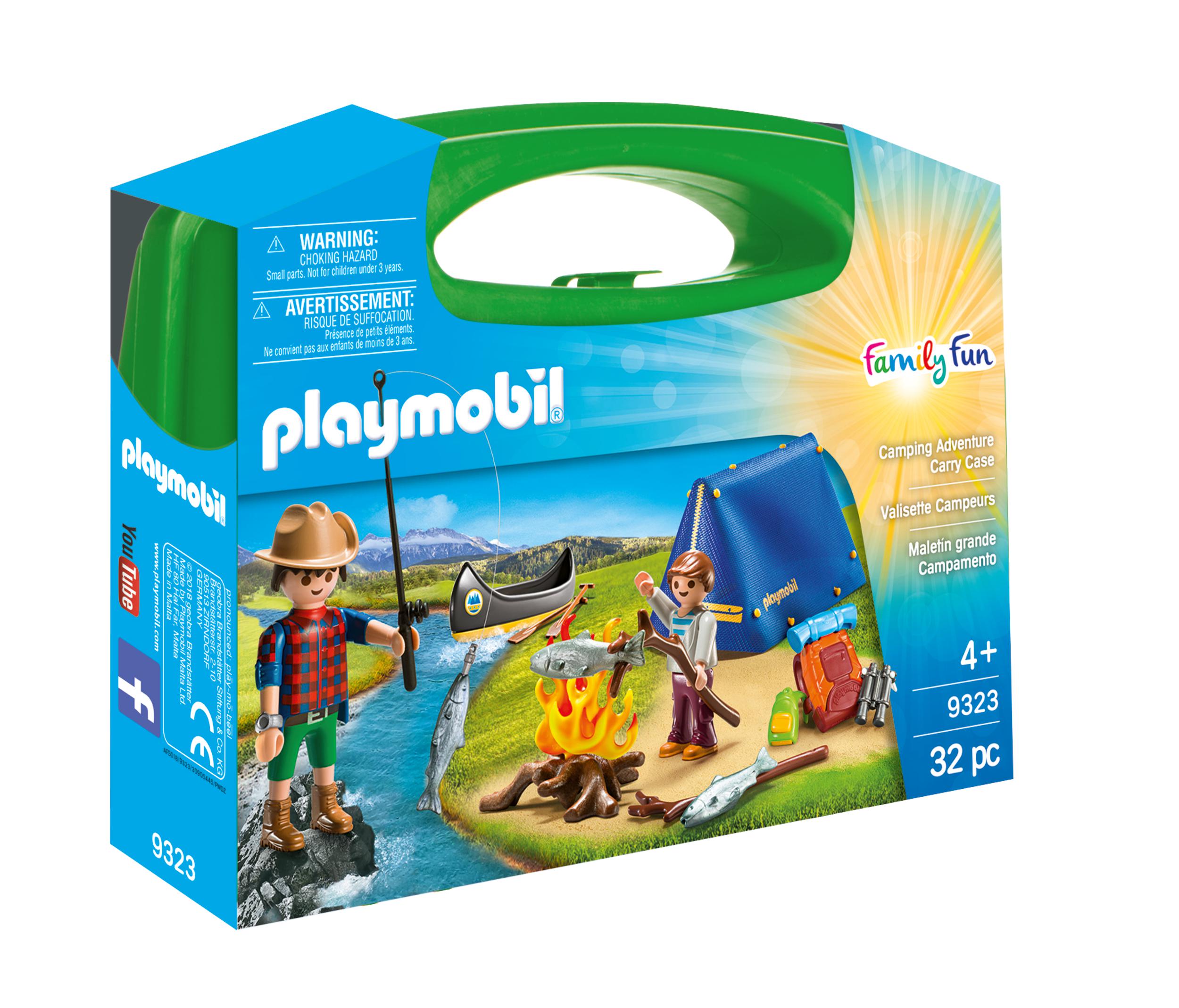 9323 Valisette Campeurs, PLAYMOBIL