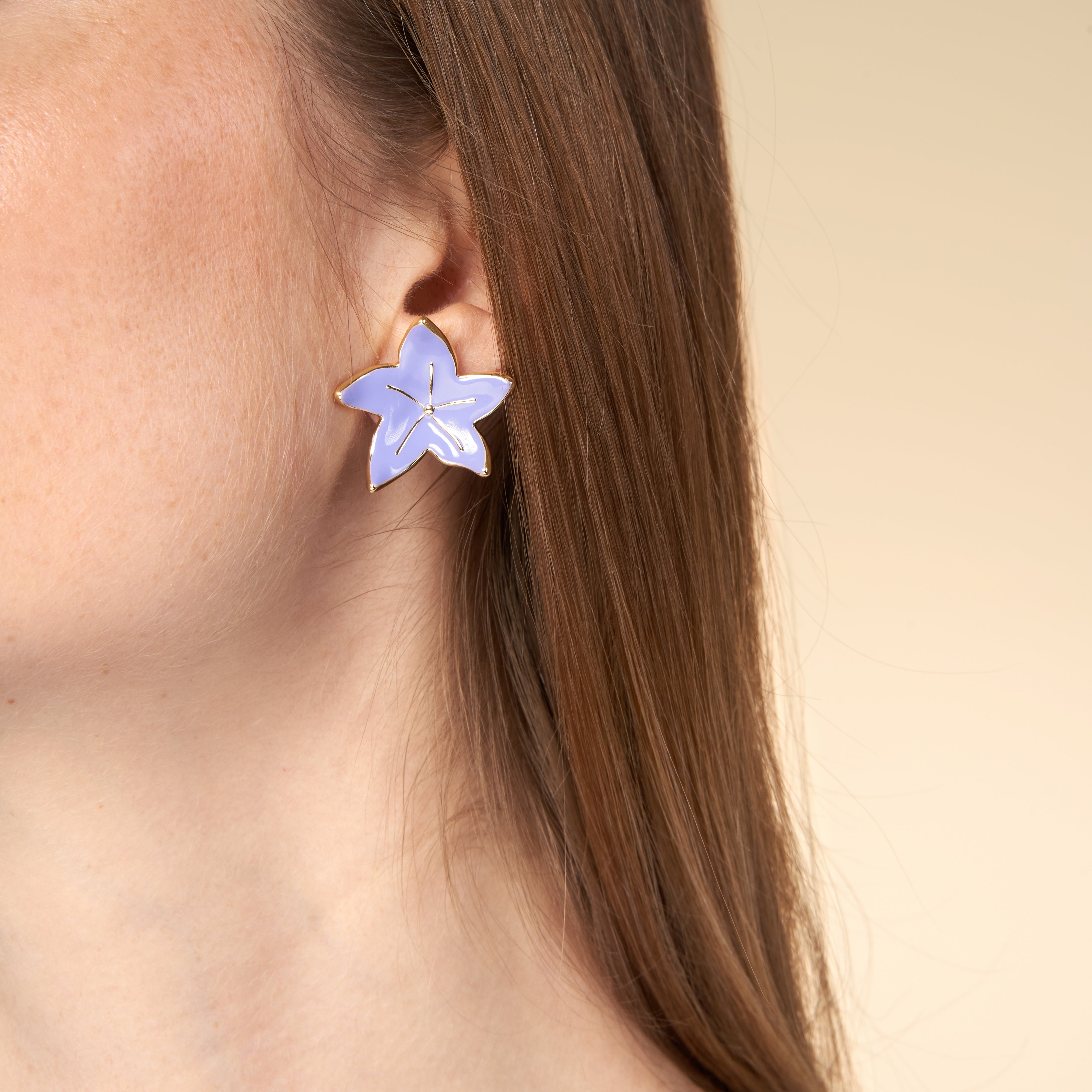 Boucles d'oreilles CAMPANULE, COUCOU SUZETTE