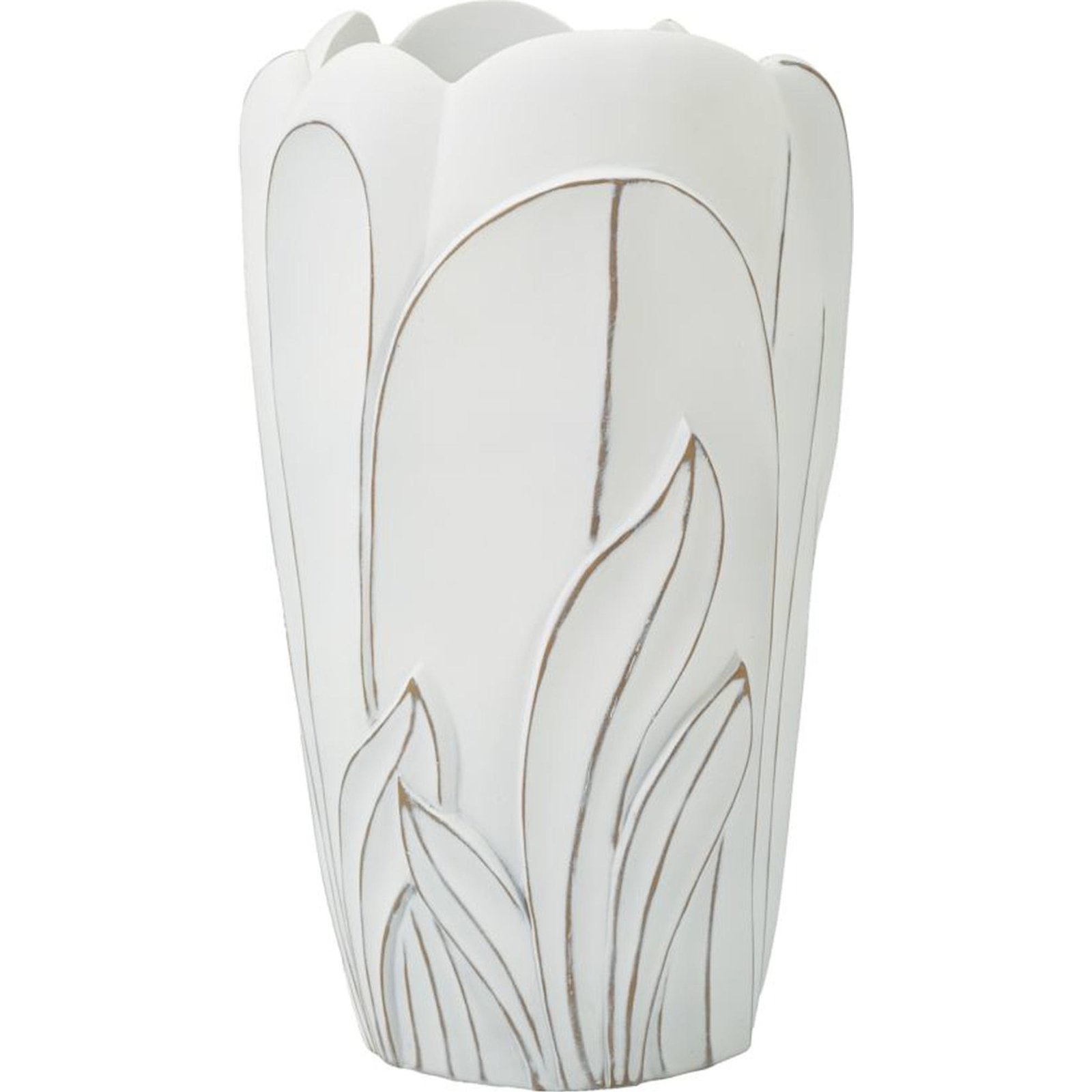 Vase décoratif au relief végétal MODERN, RECOLLECTION