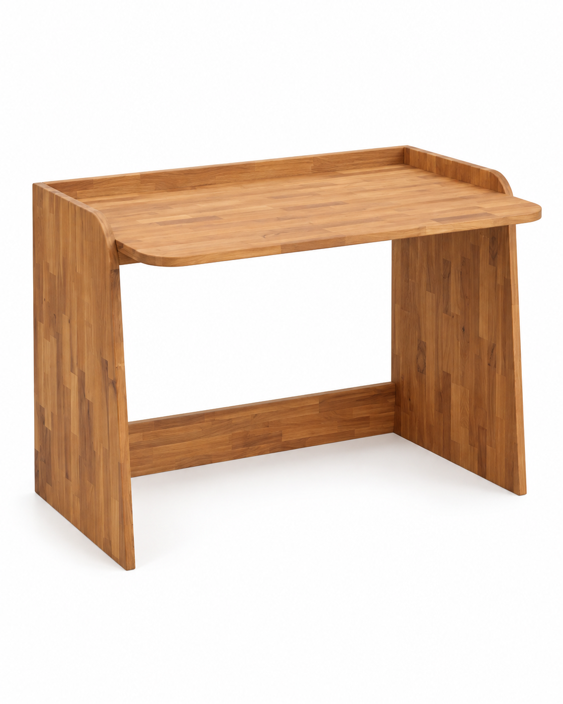 Bureau en bois d'aulne coloris noyer, HANNUN