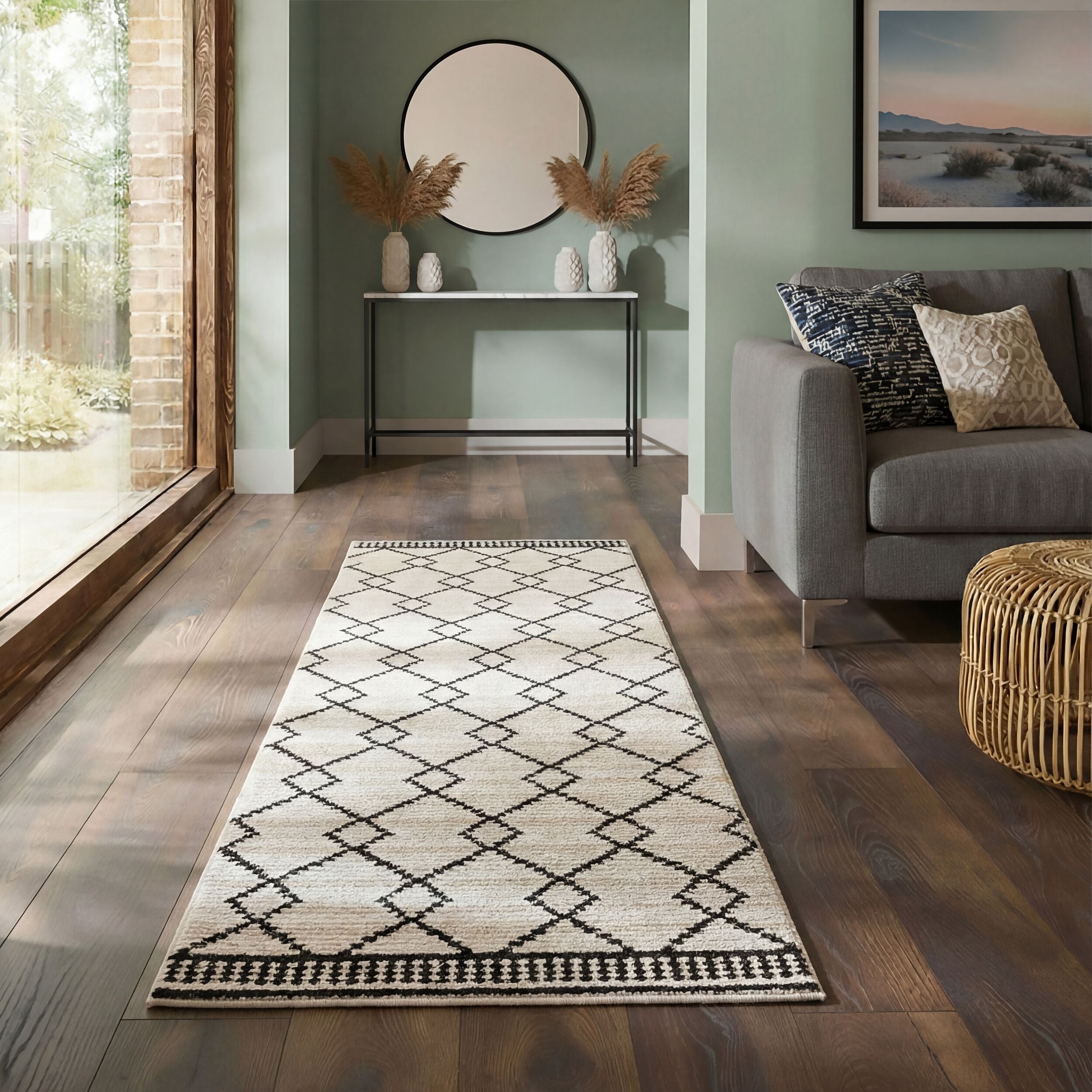 Tapis moderne de couloir ALLIA DIAMOND, FLAIR RUGS