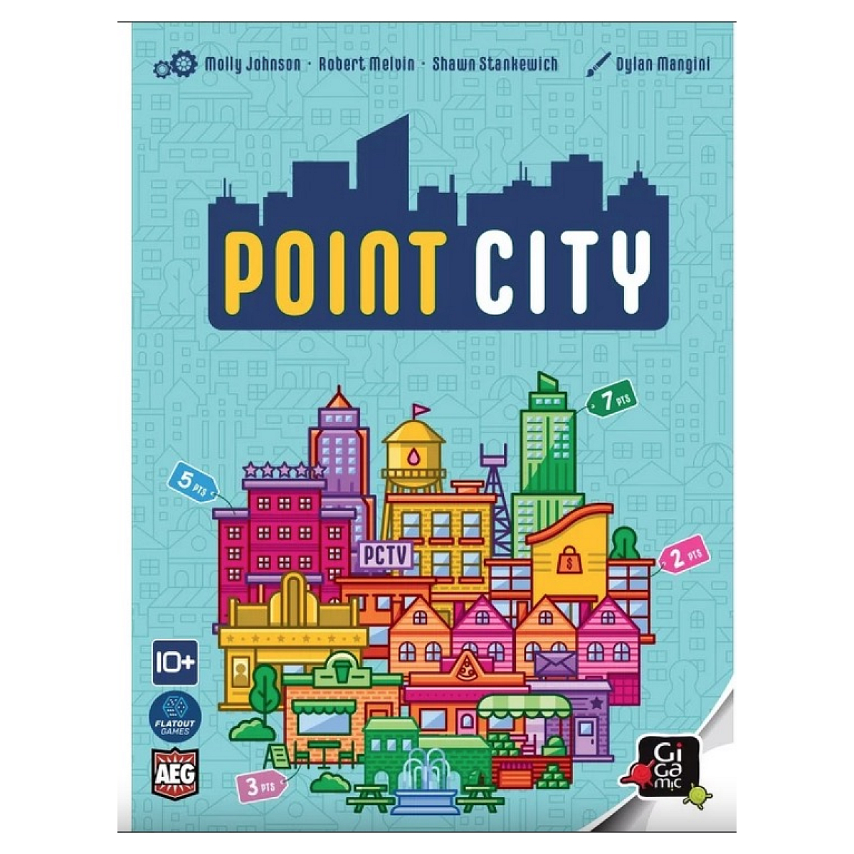 Point city - Jeu de strategie, GIGAMIC