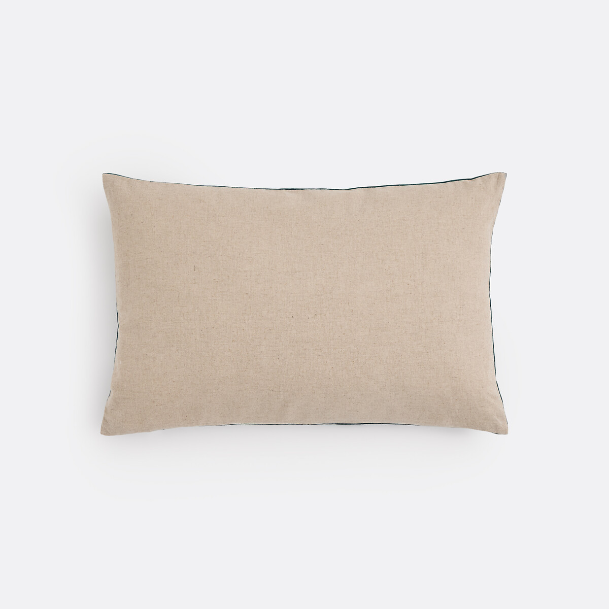 Federa Cuscino Rettangolare Homey COZY Maze - Velluto Marrone Chiaro, Morbida E Lusuosa, 30,5x51 Cm (Solo Federa)