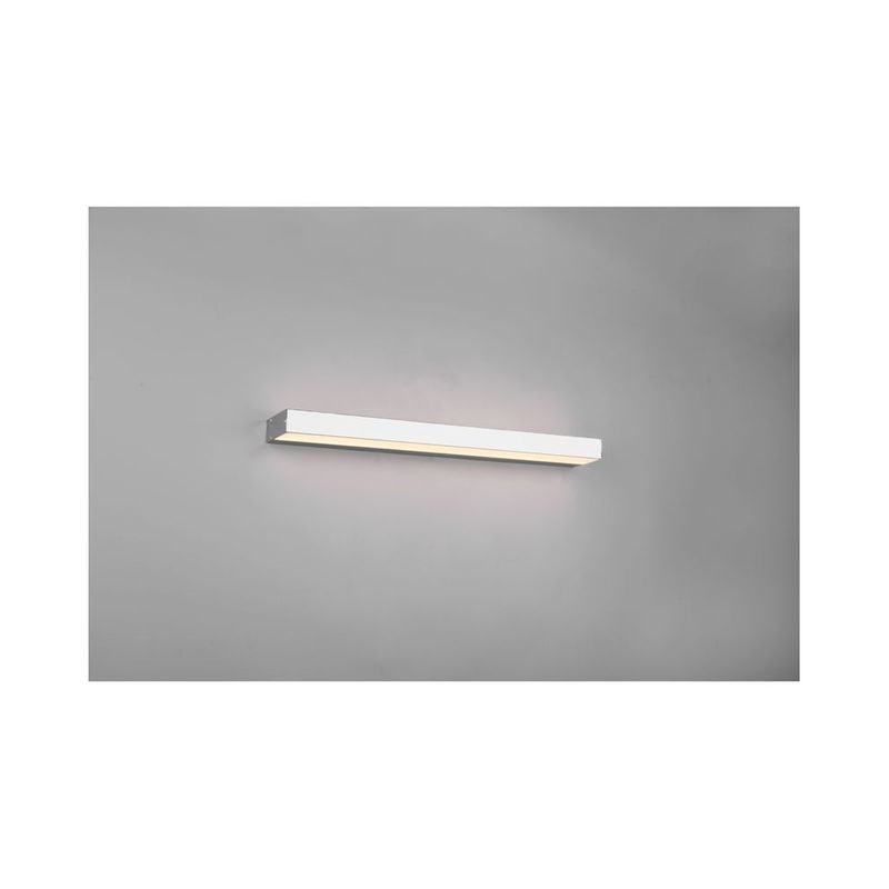 applique salle de bain ip44 rocco chrome 1x8w smd led