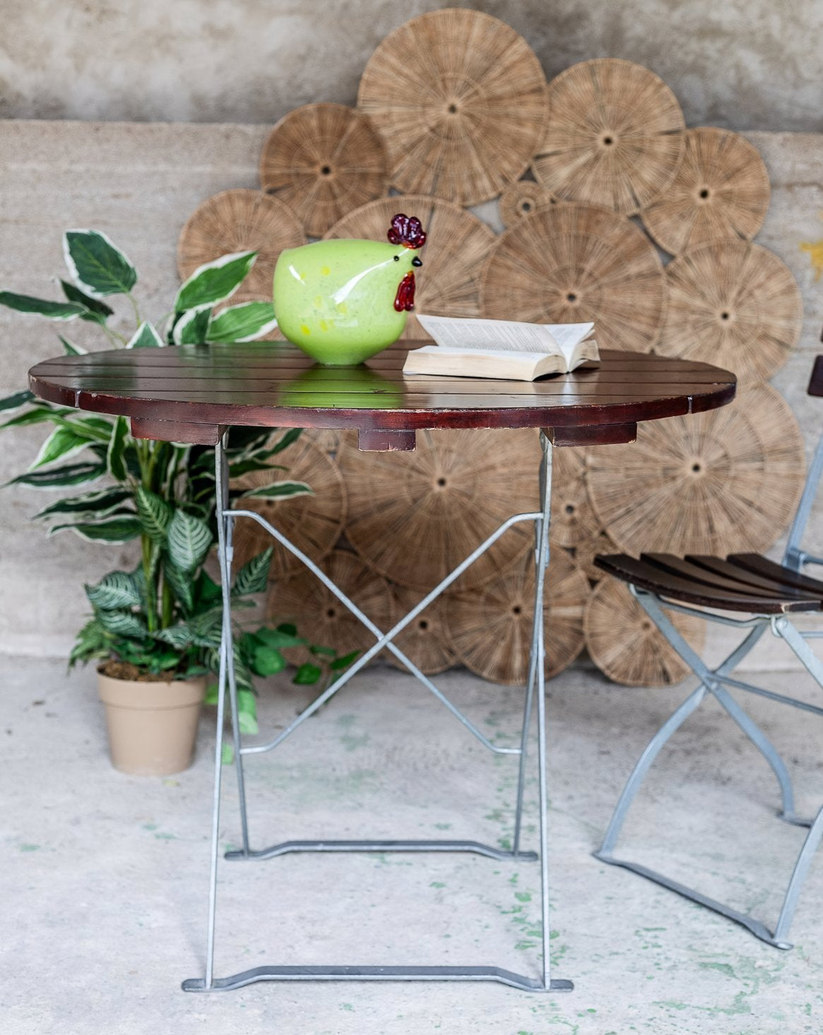 Table à manger pliable d'extérieur Romy N°1558 - Bon état, DEBONGOUT
