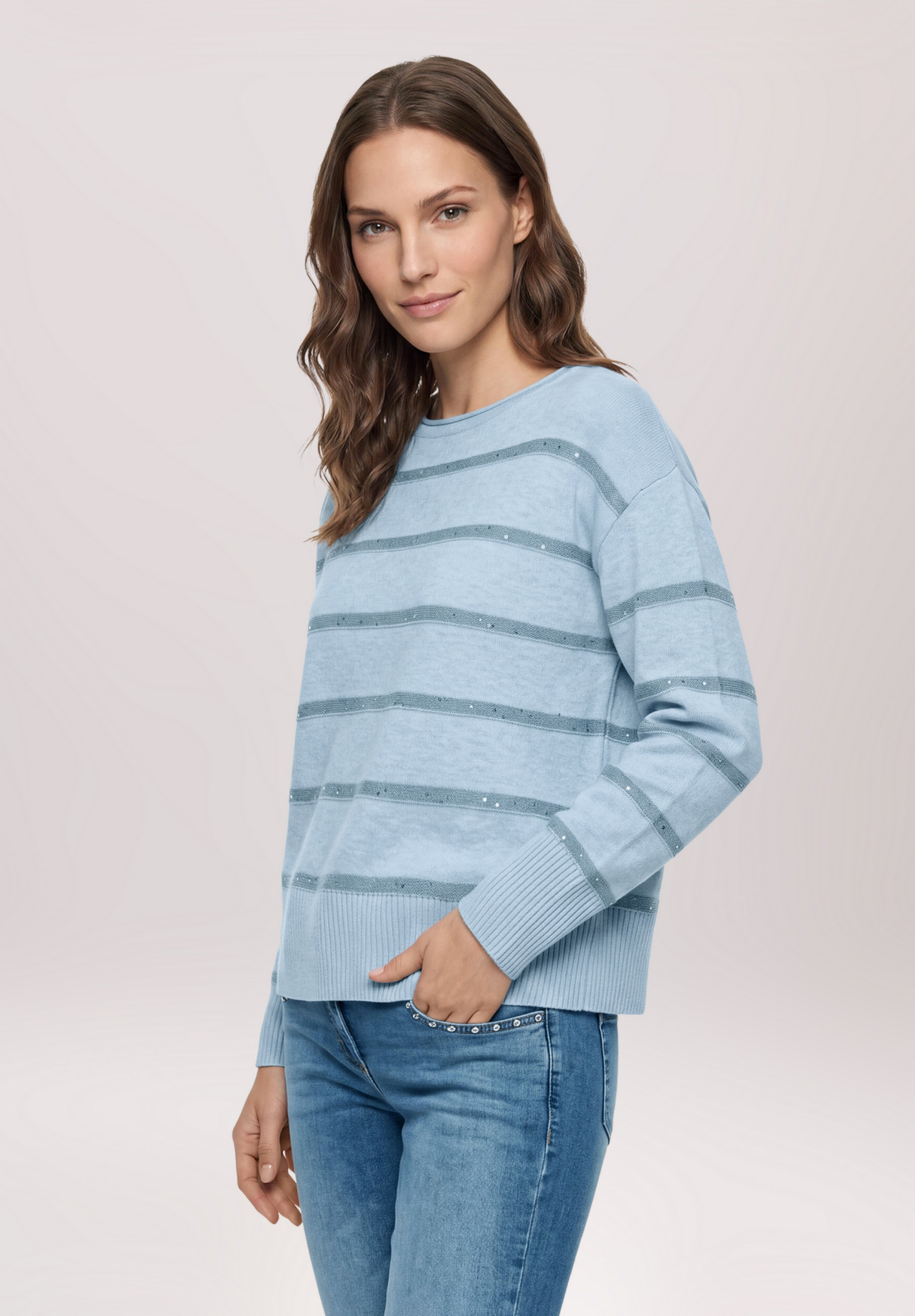 Pull-over en maille à paillettes, BETTY BARCLAY