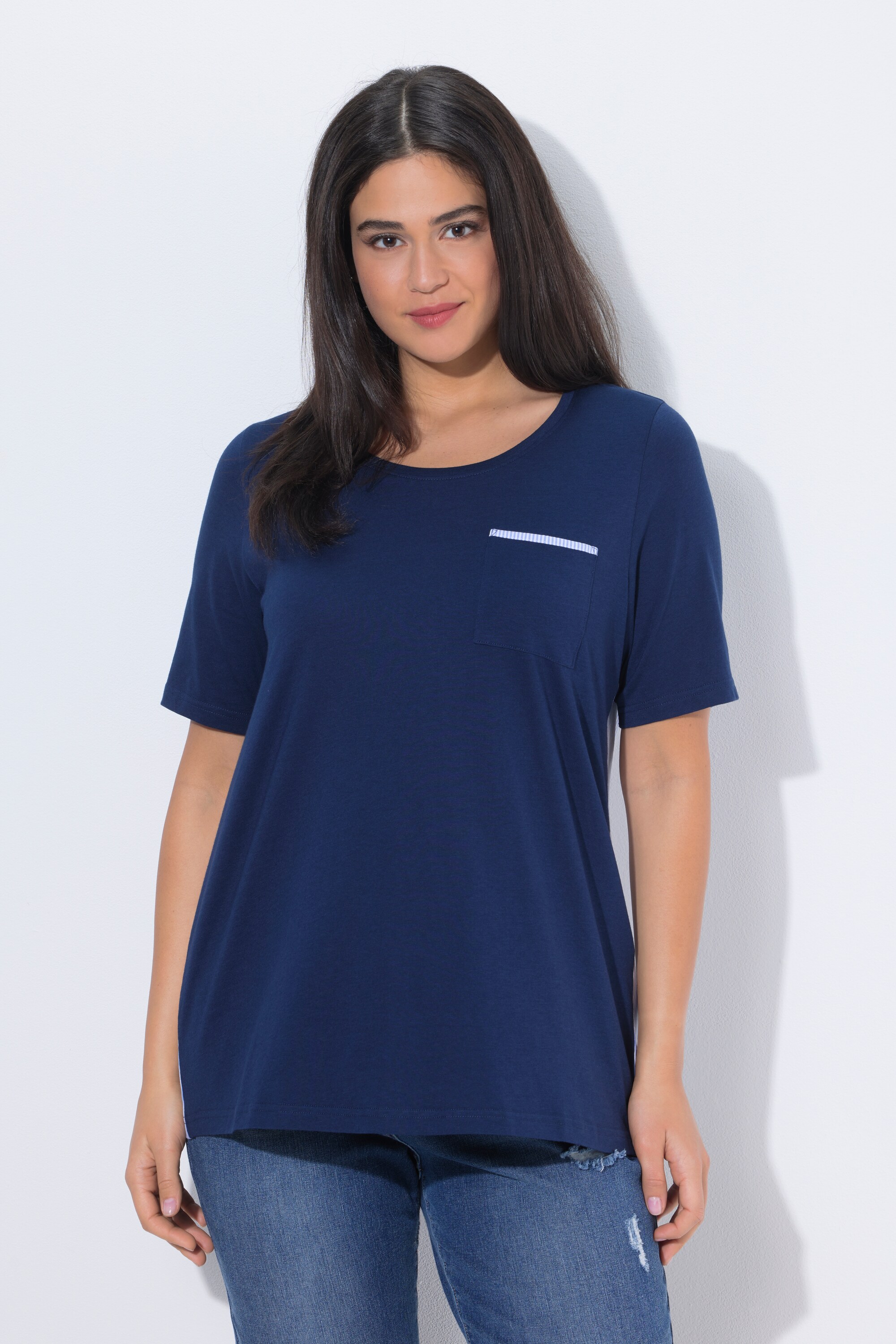 T-shirt en modal mélangé, ULLA POPKEN