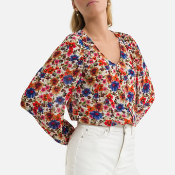 Blouse Naf Naf Rose Neuve - Taille 42, Parfaite Pour Un Look Féminin Et Chic