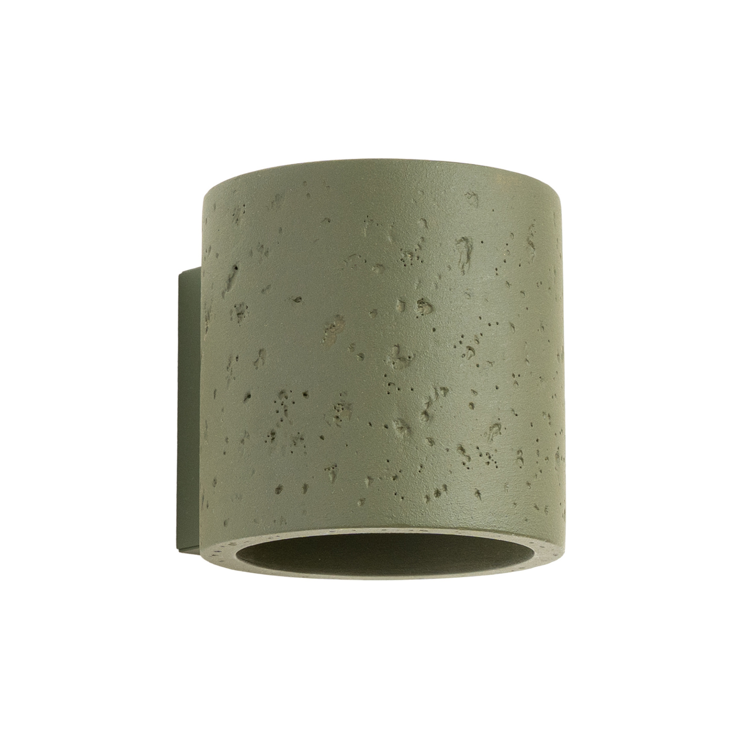 Applique murale Béton Vert Olive G9 1 Orbis, EDEN