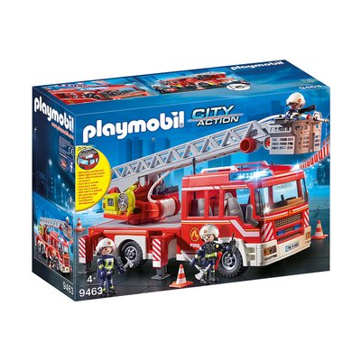 Camion de pompiers avec échelle pivotante PLAYMOBIL
