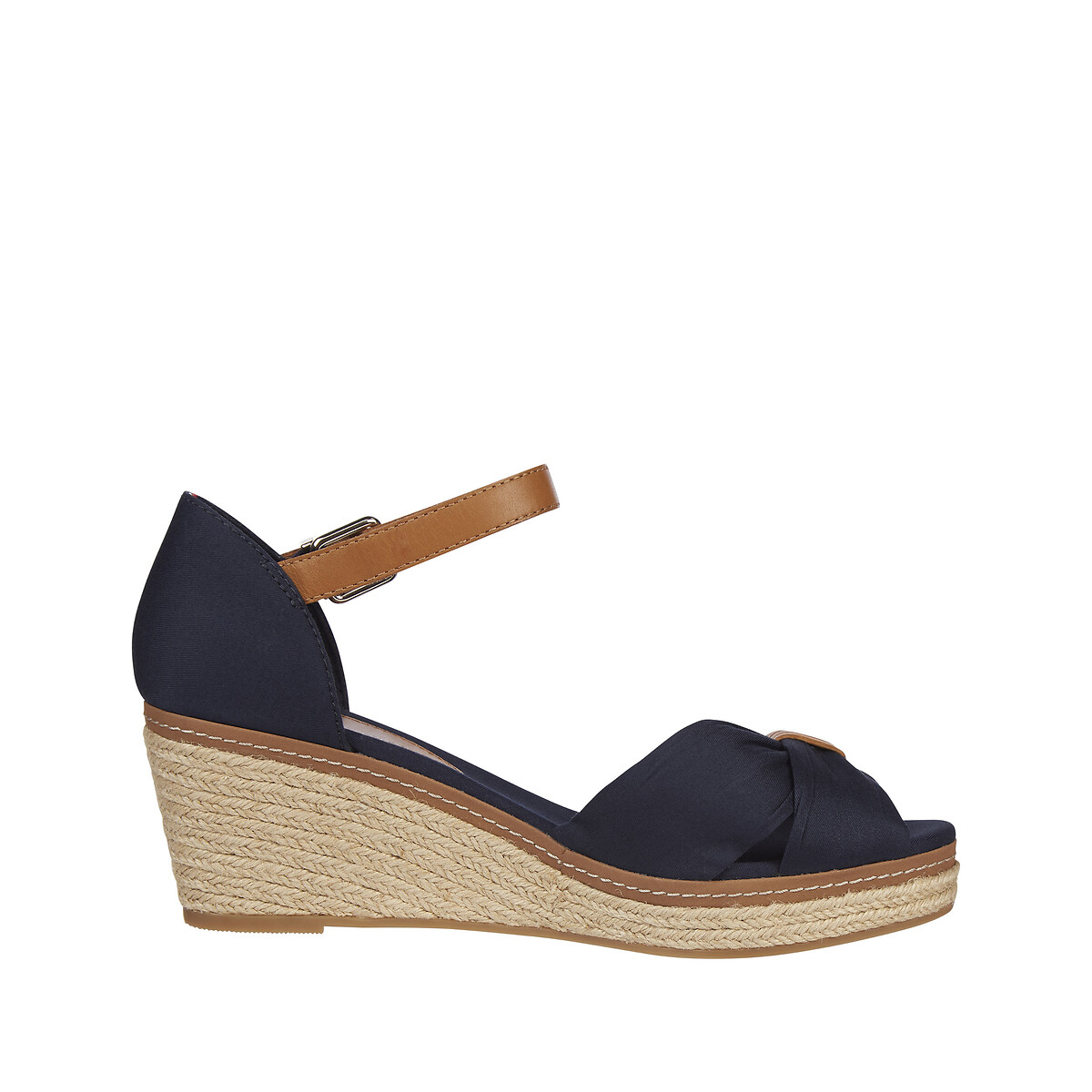 Elba espadrille wedge heel sandals with ankle cuff Tommy Hilfiger | La ...