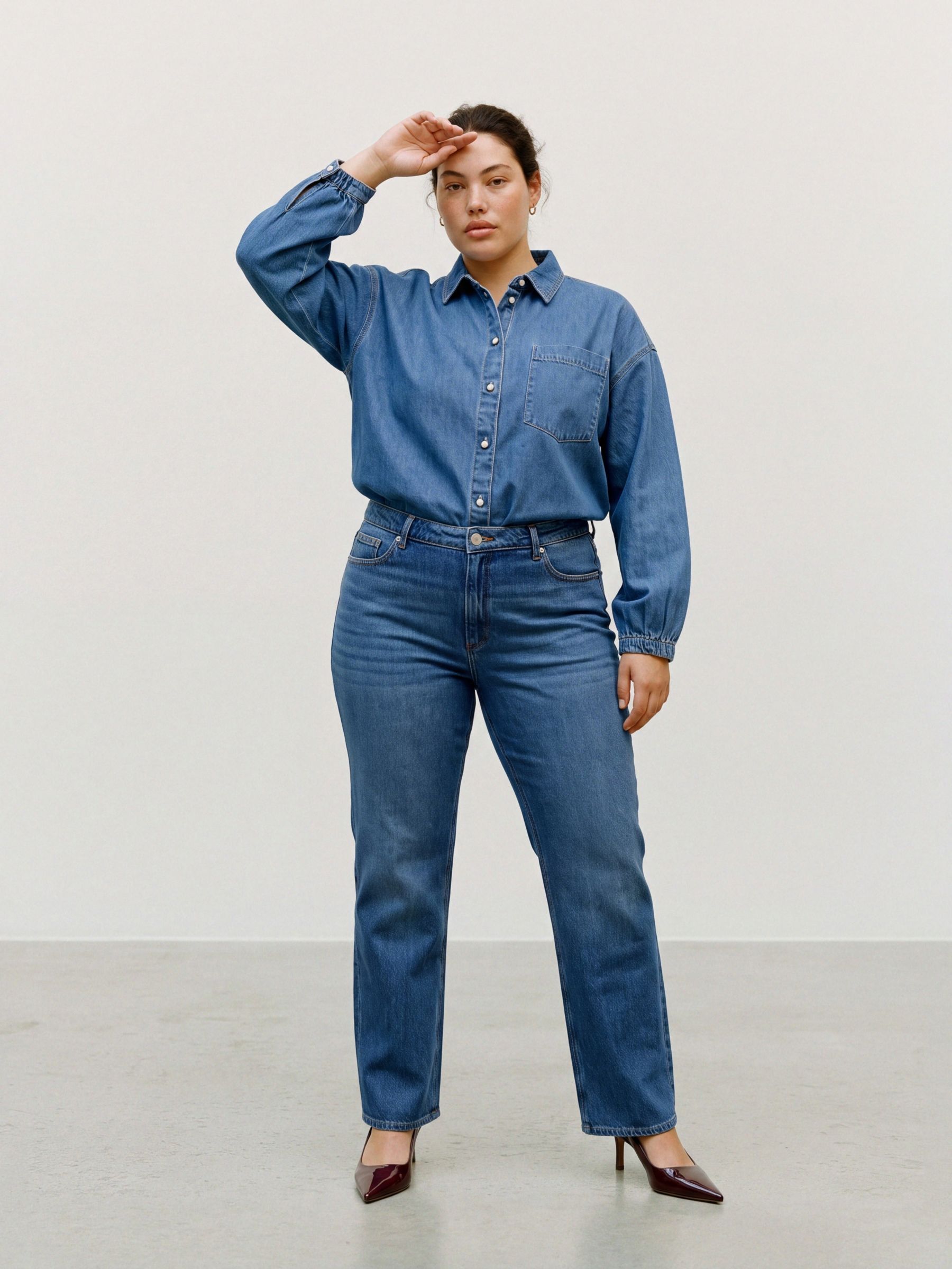 Chemise En Denim, VERO MODA