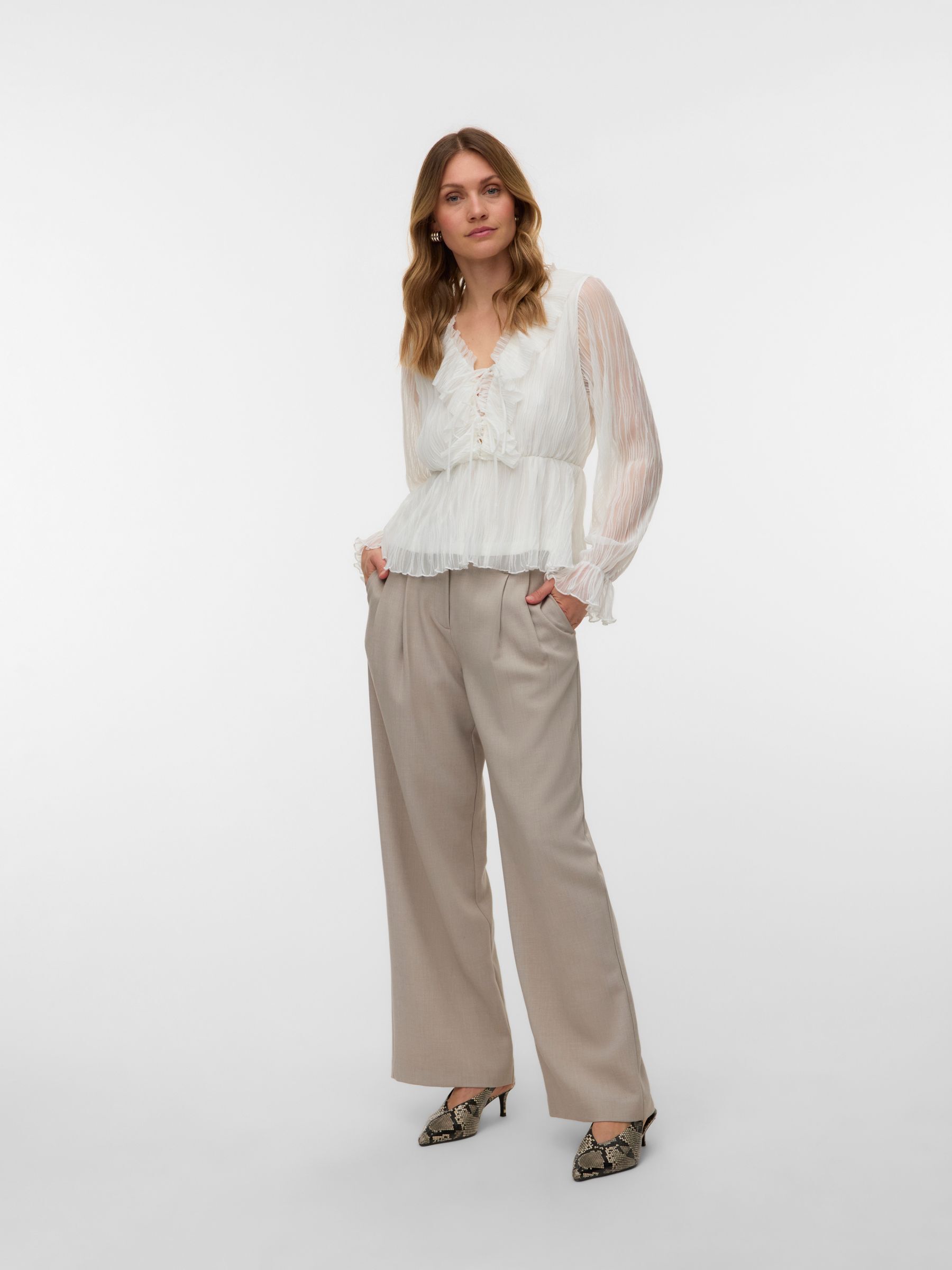 Top Plissé, VERO MODA
