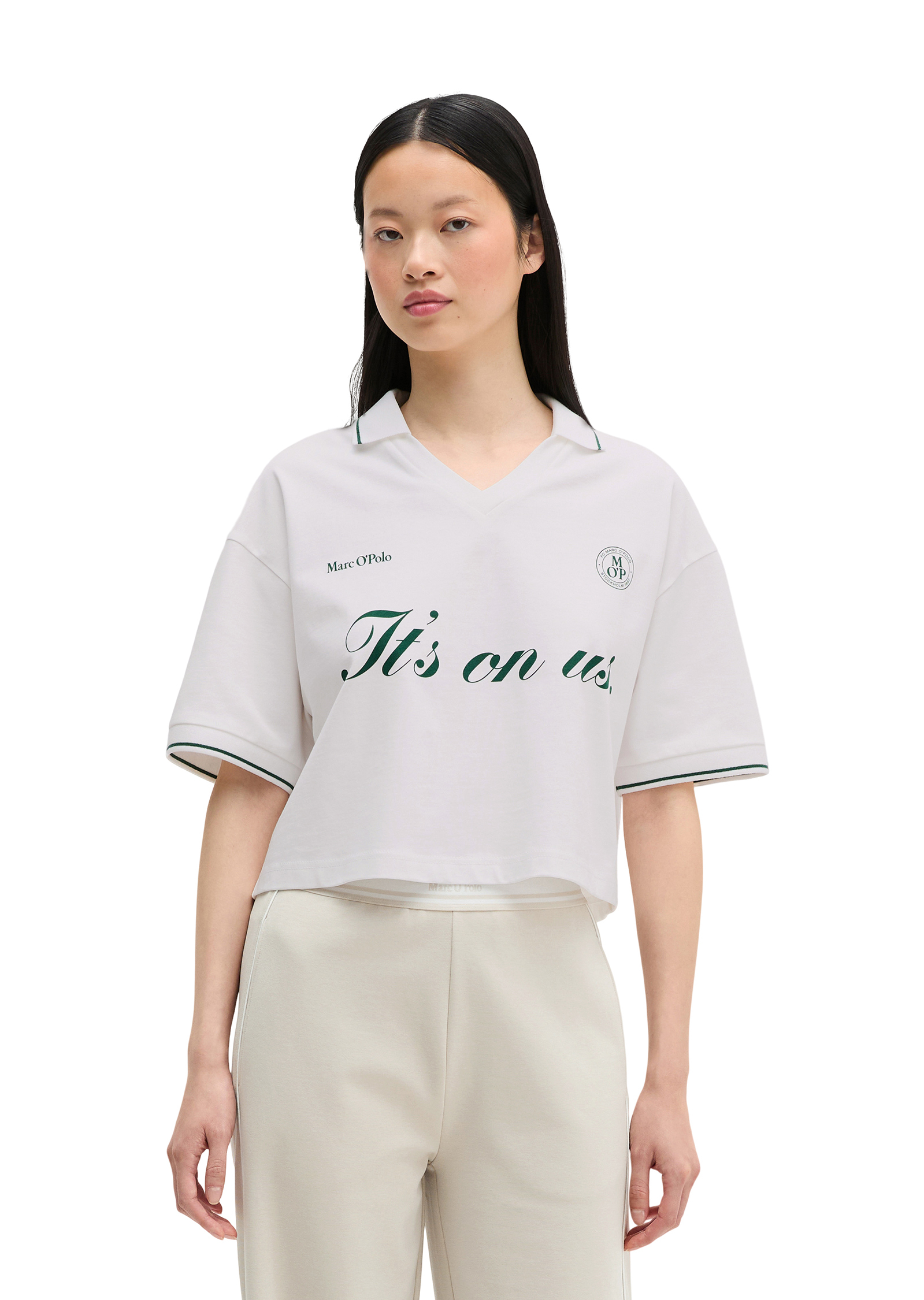 MOP Club '67 Football Maillot, Cropped en jersey lourd, MARC O'POLO