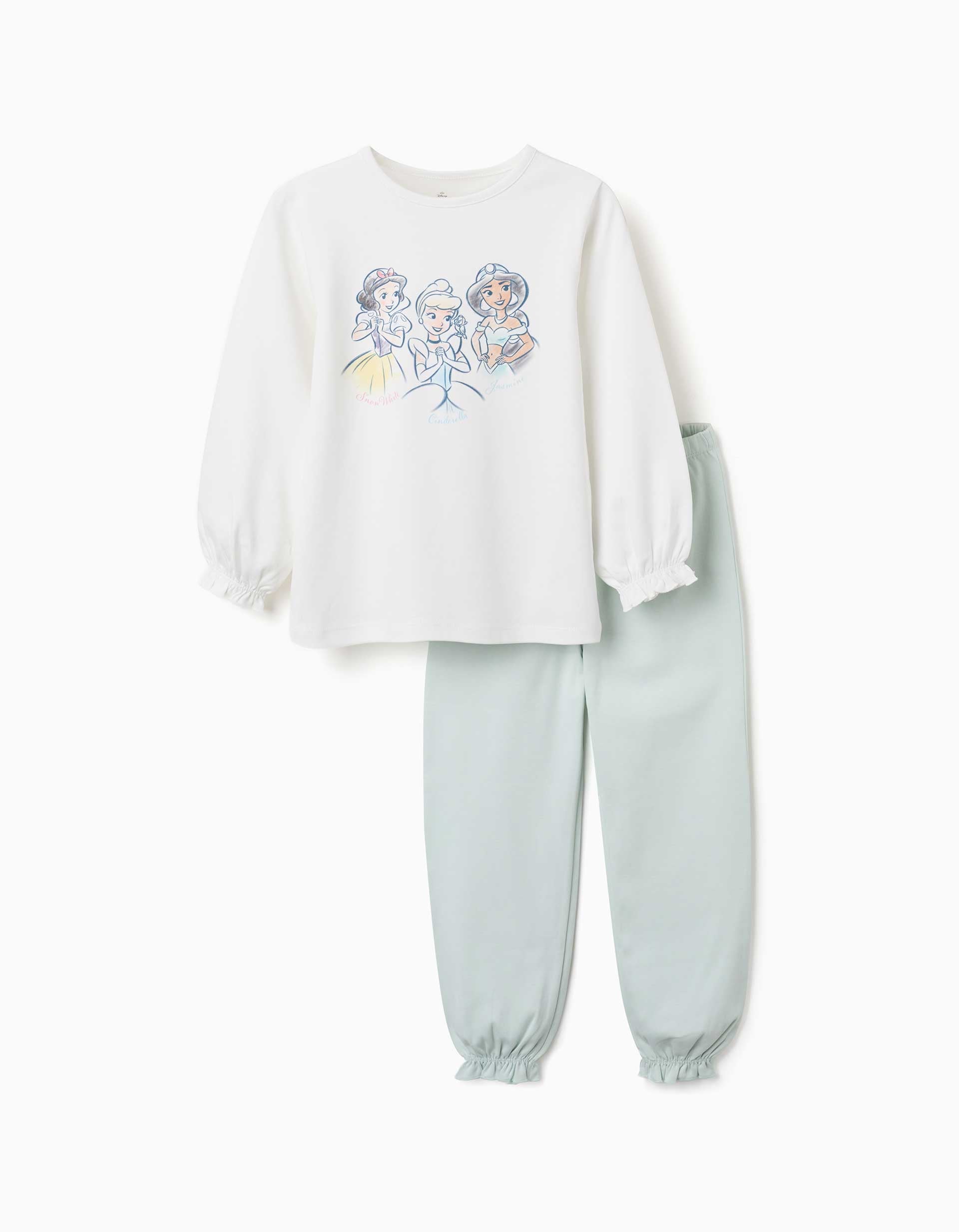Pyjama long en coton avec Princesses Disney, ZIPPY