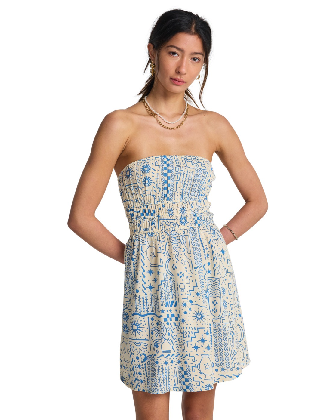 Robe effet texturé froissé IN THE SKY MINI, BILLABONG