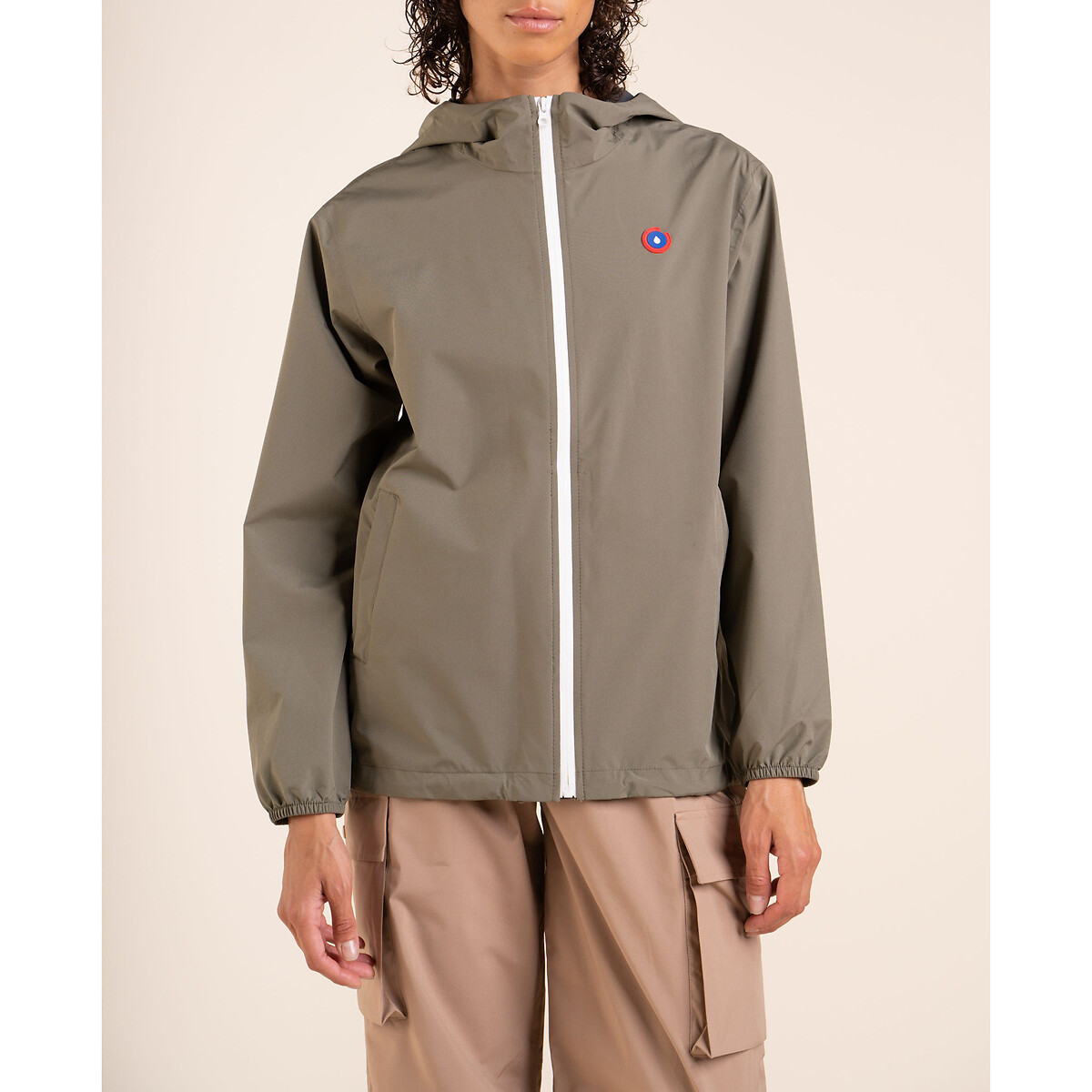 Kort windjack met rits, unisex Passy