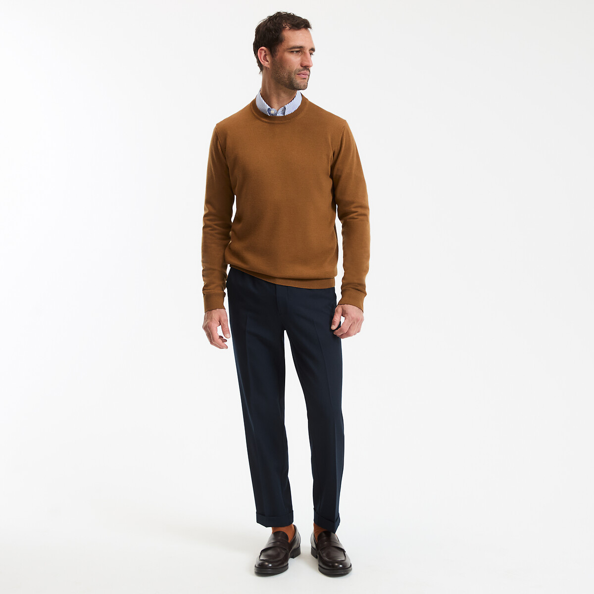 Pull laine mérinos Signature, BASTIEN