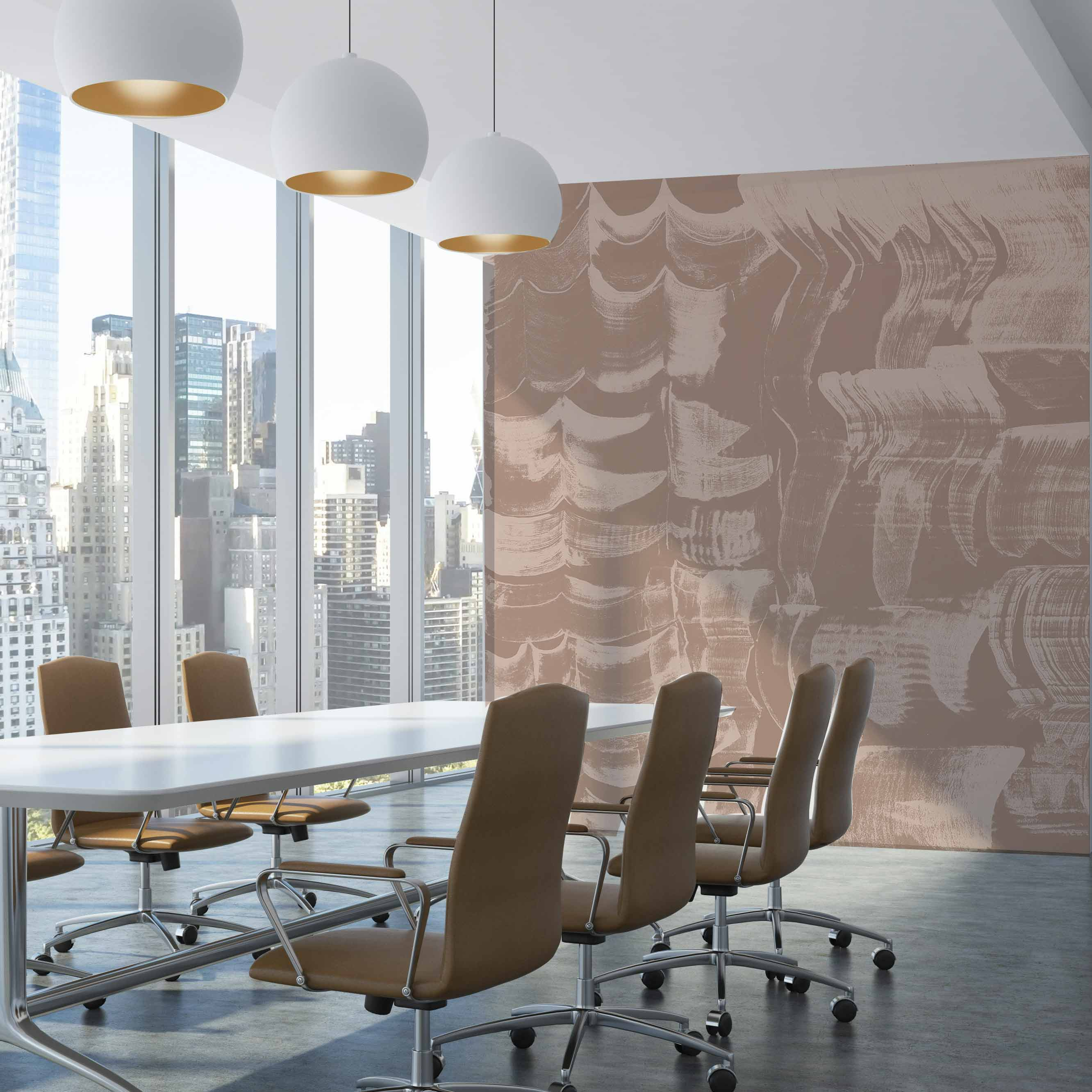 Papier peint panoramique Contreformes, Mauve 300 x 250cm, ACTE DECO