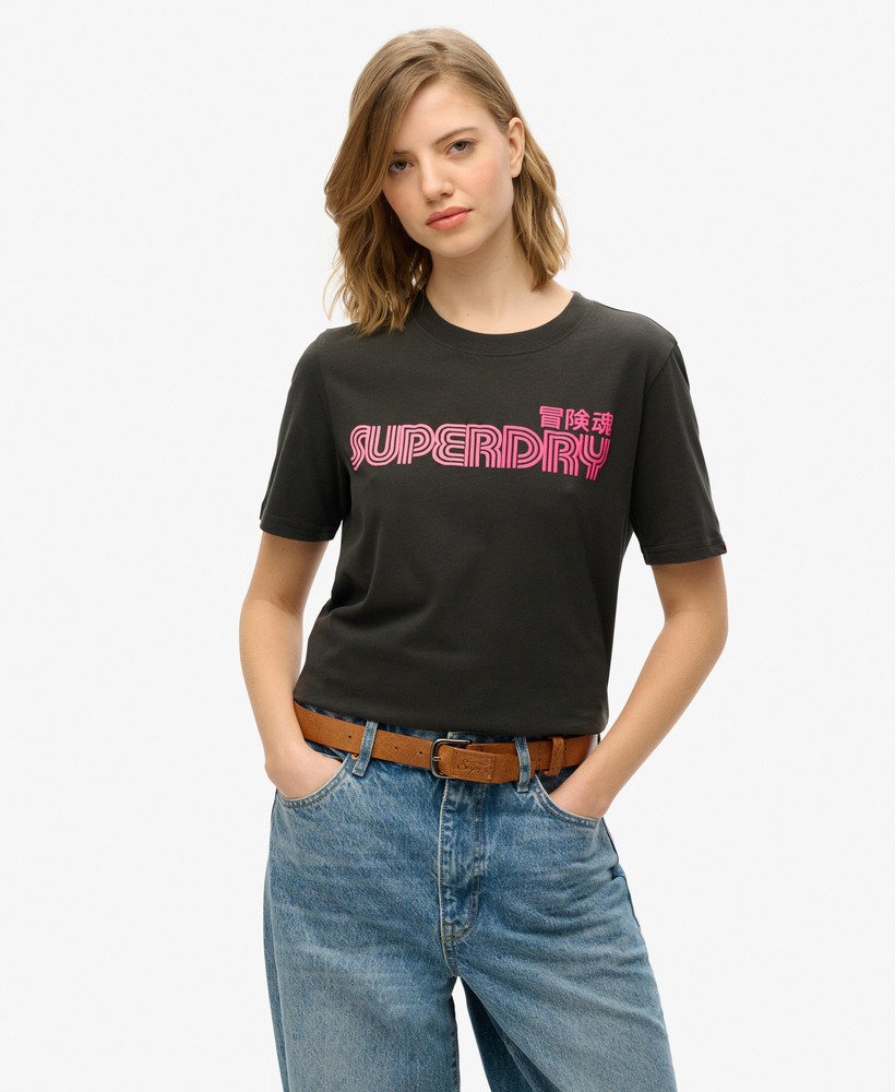 T-shirt Faded Core, SUPERDRY