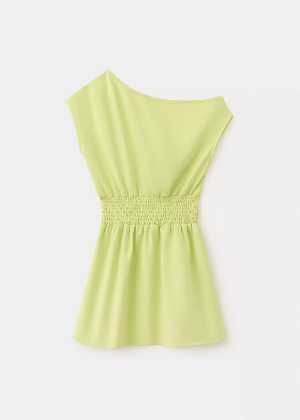 Robe froncée à col bateau, MANGO KIDS