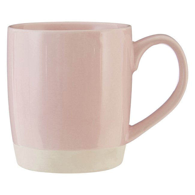 Pink Stoneware Mug, pink, SO'HOME