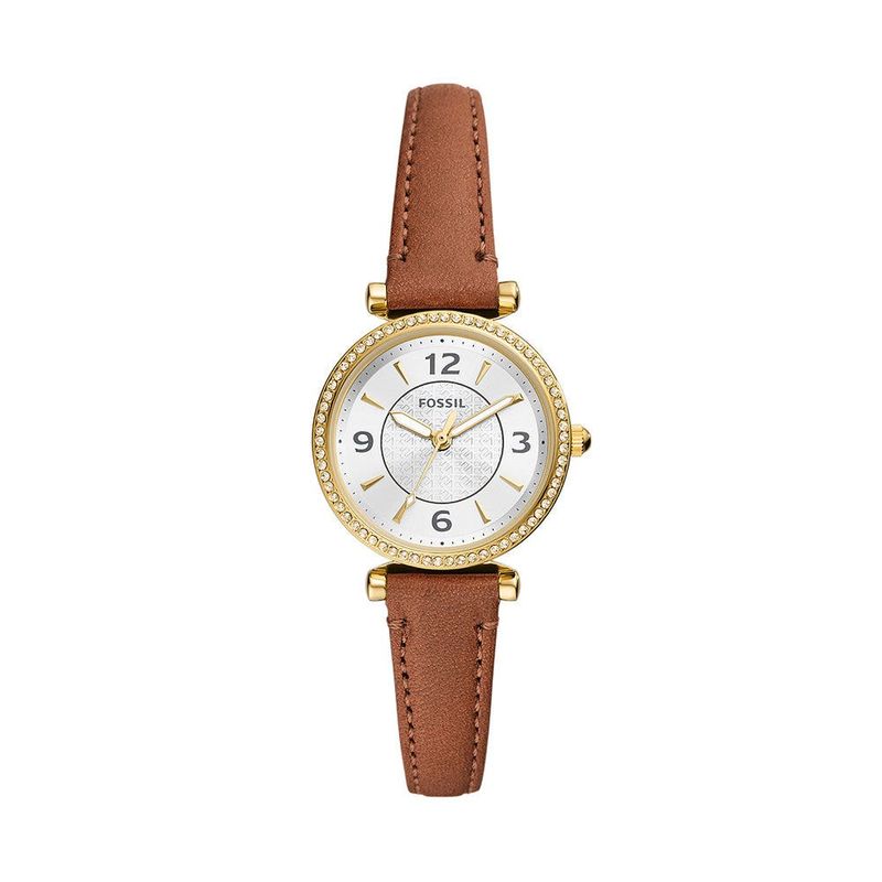 Montre femme marron La Redoute