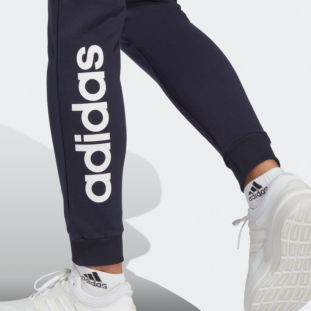 Calças de desporto, essentials linear cuffed marinho Adidas Sportswear