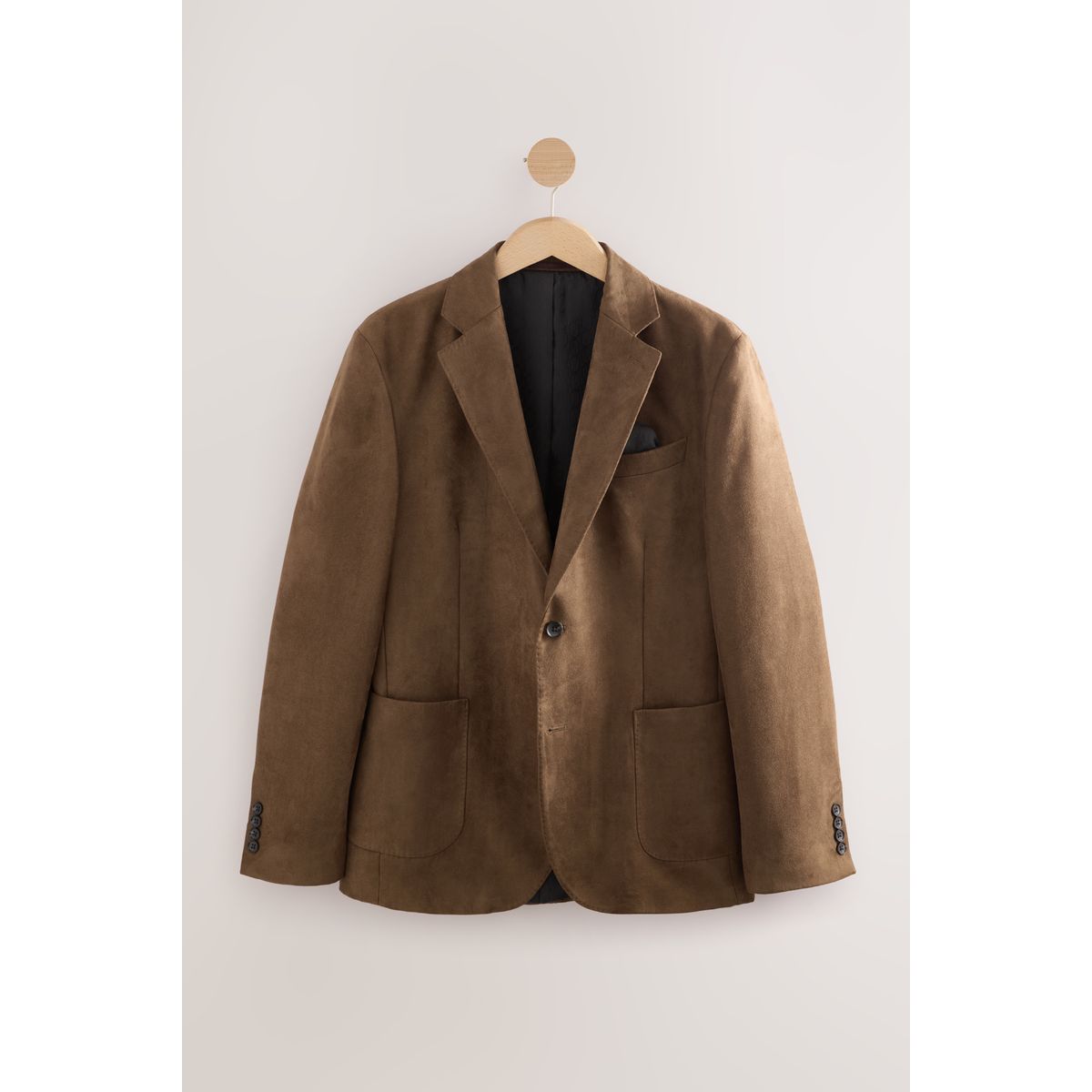 Blazer en imitation daim, NEXT