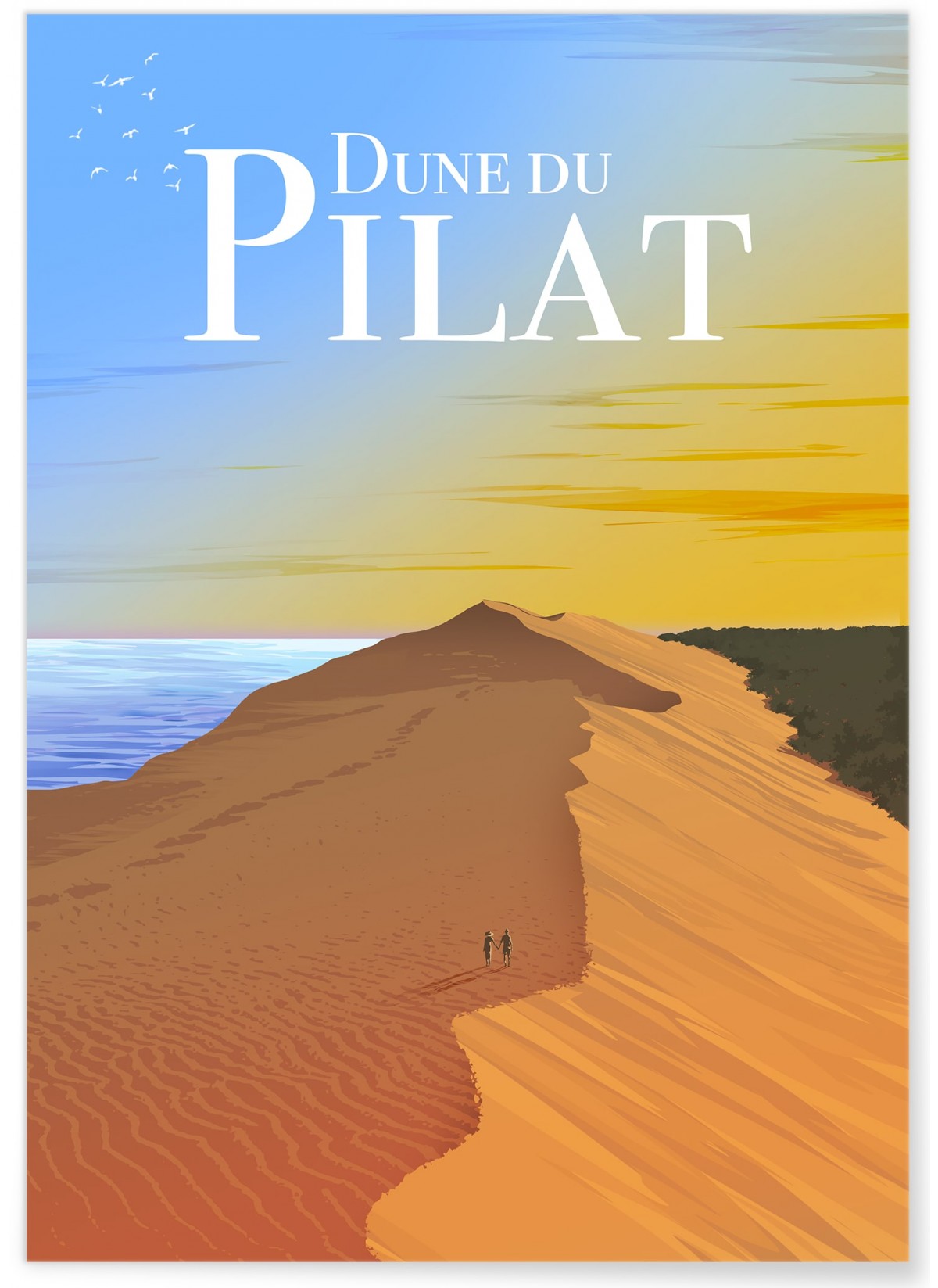 Affiche Dune du Pilat, L'AFFICHERIE
