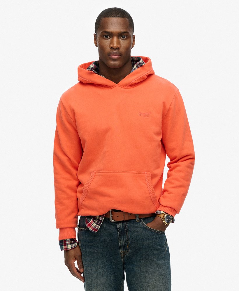 Sweat à capuche semi-brossé à logo Essential, SUPERDRY