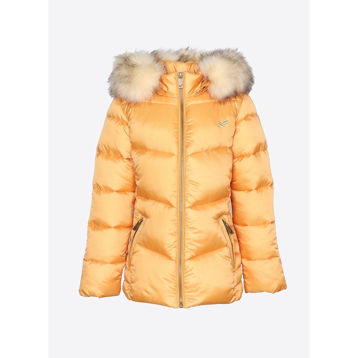 Manteau fille moutarde La Redoute