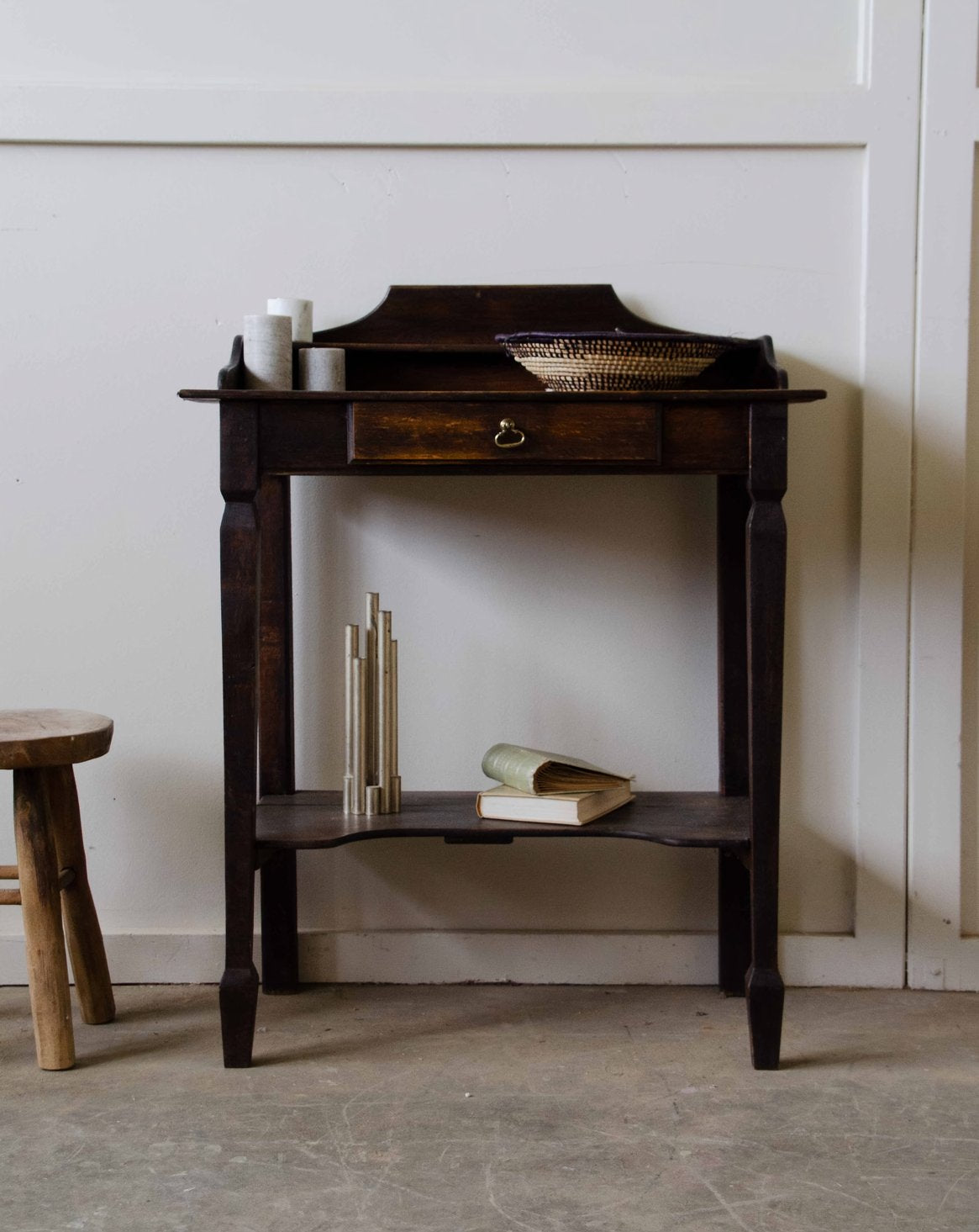 Bureau brun foncé Edouard N°725 - Bon état, DEBONGOUT