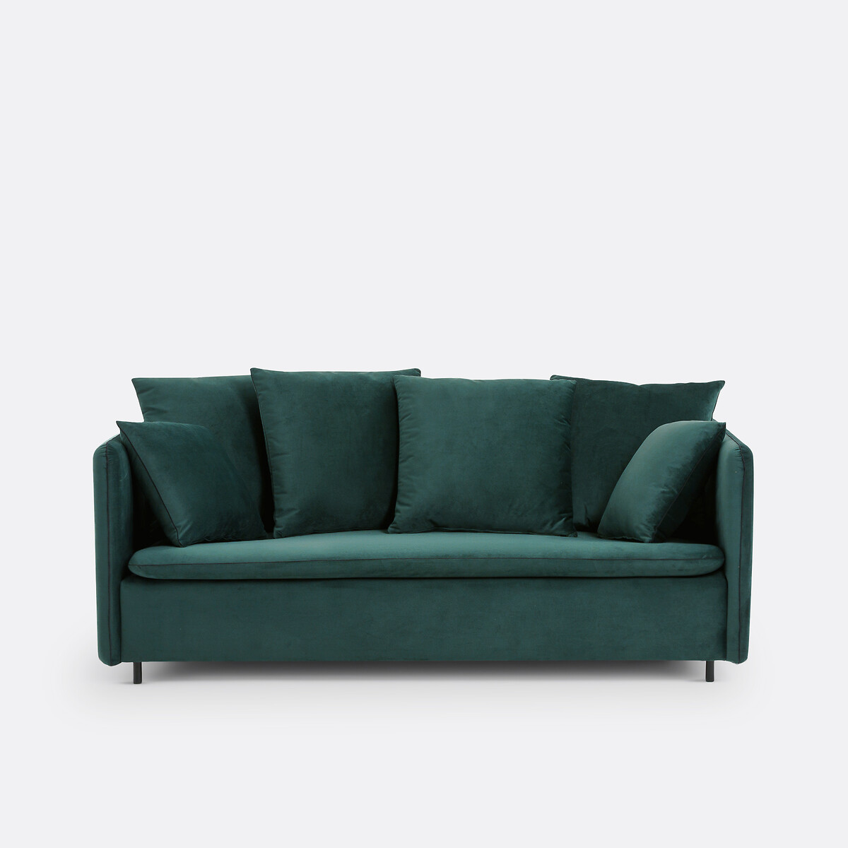 LA REDOUTE INTERIEURS Bank 3-zit, convertibel fluweel, Ivete